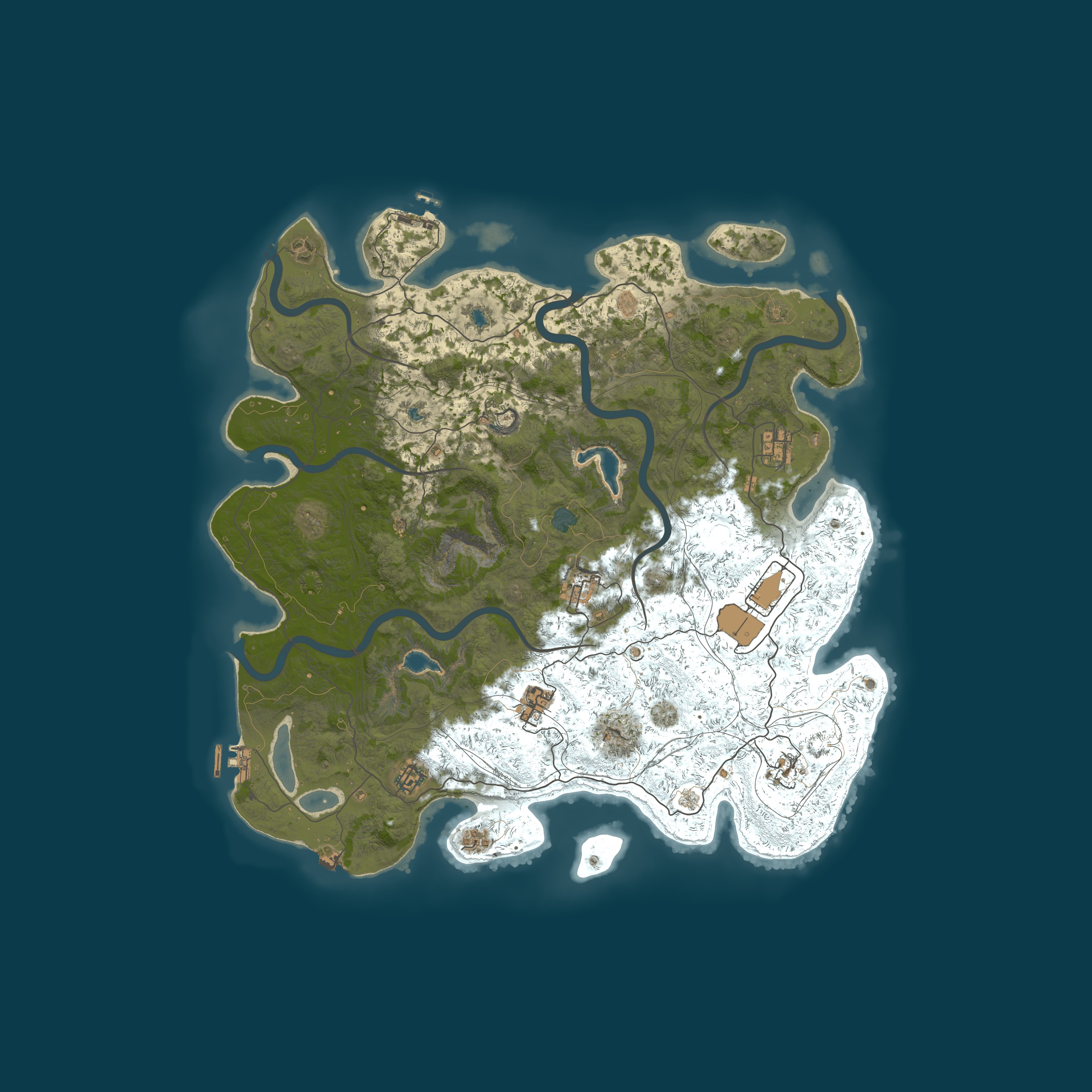 Карта сервера