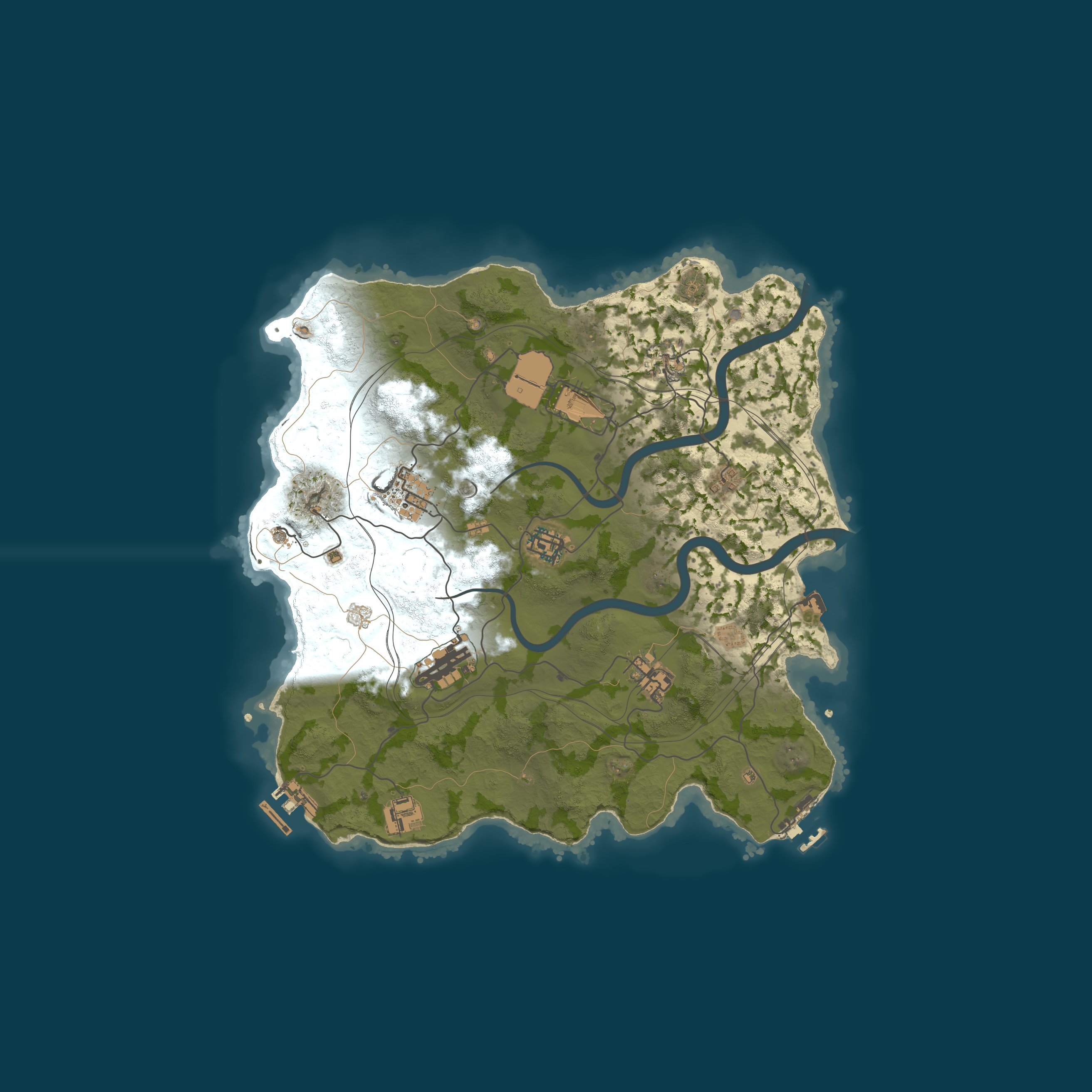 Rust map 3250/1337