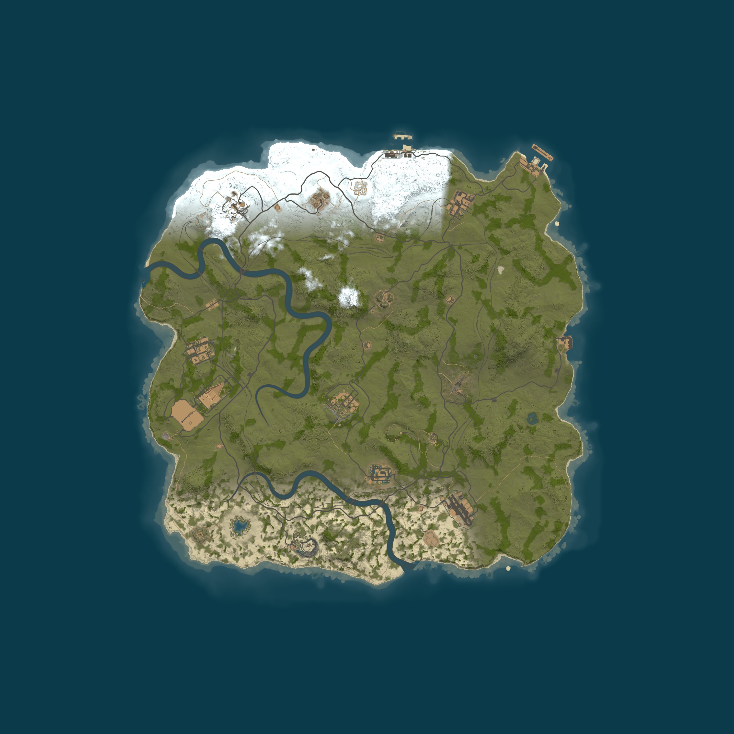 Map for [度假岛]PVE/装备成长/升级/宗门/炼丹/凡人修仙