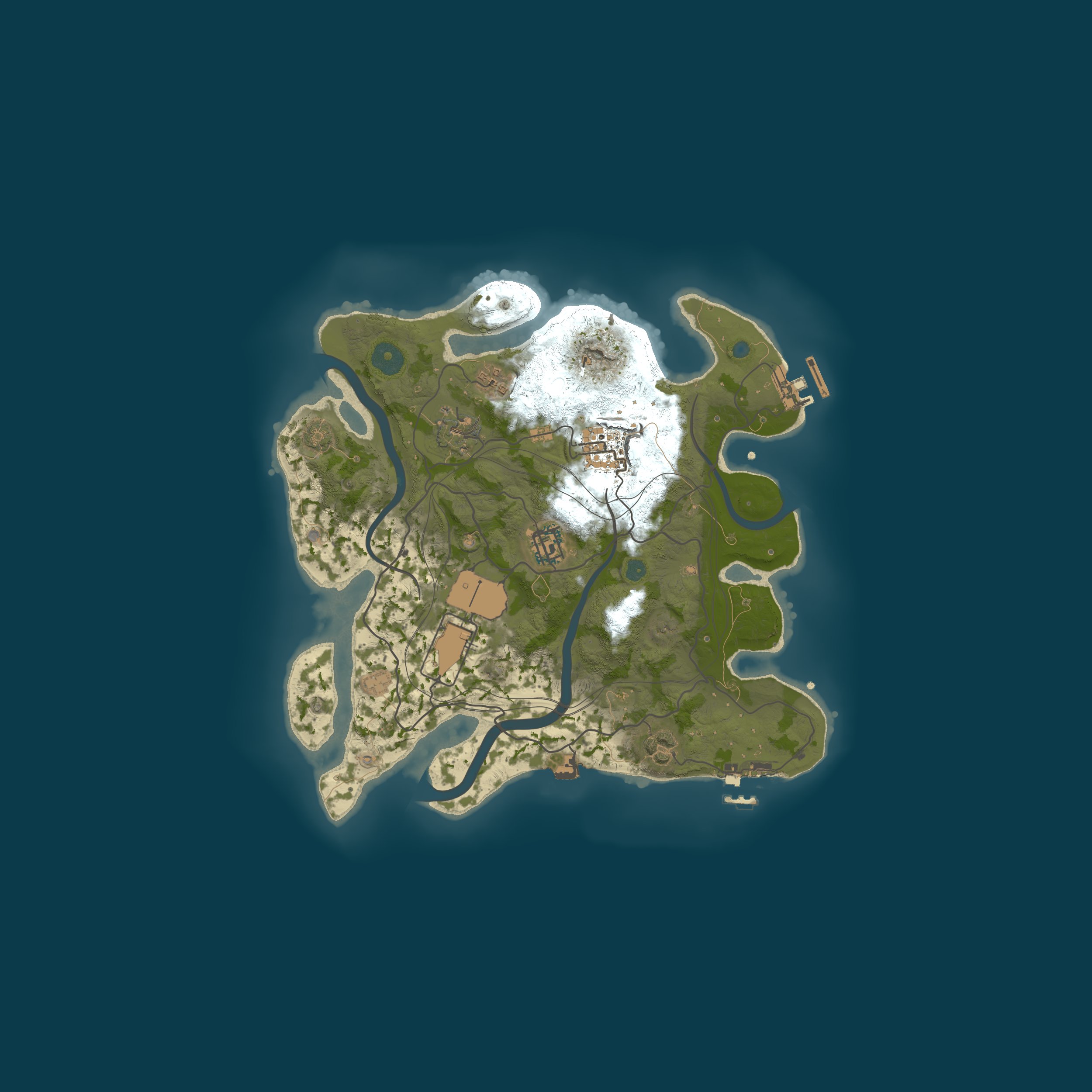 Карта сервера