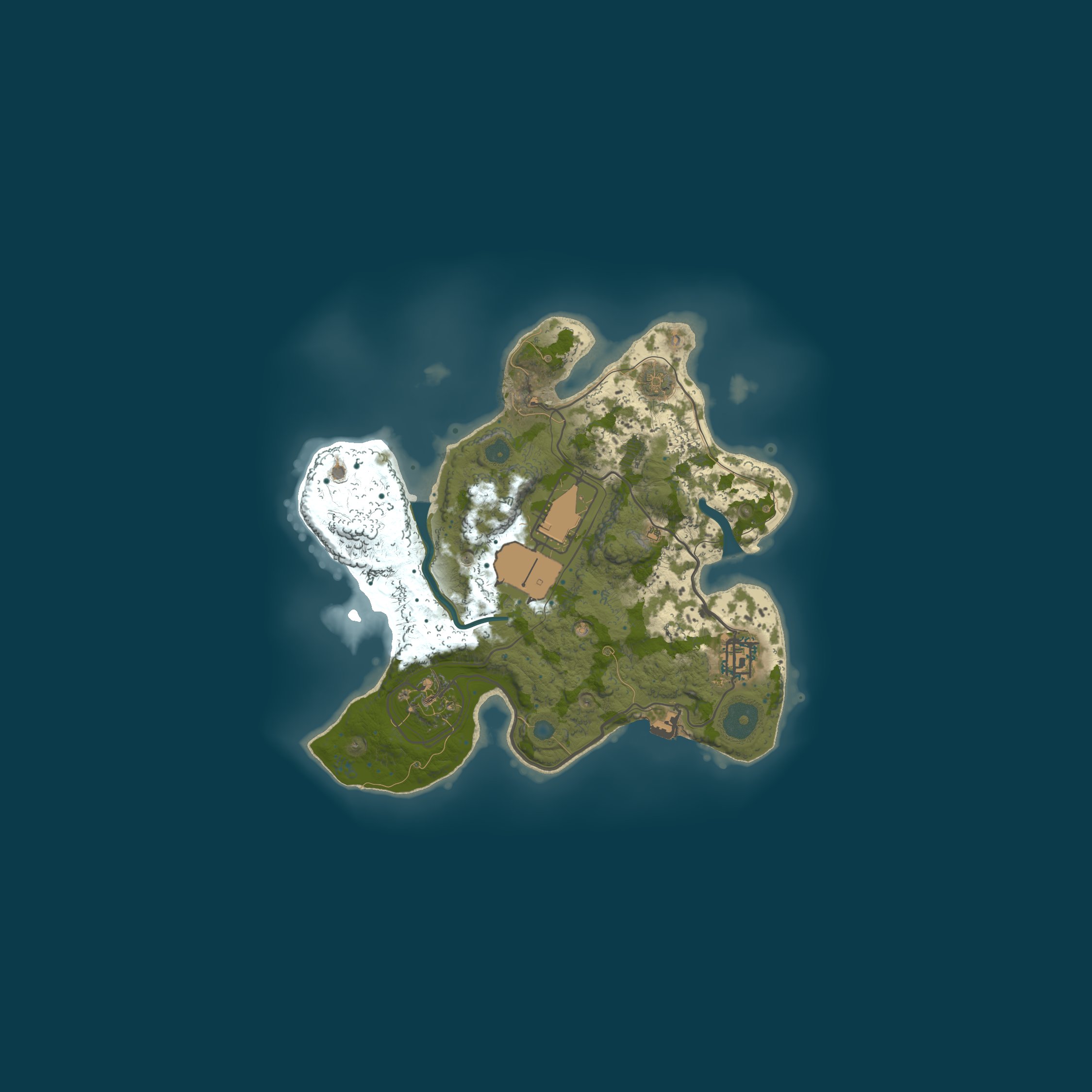 Map for Kirkland Signature's | Solo/Duo/Trio/Quad | 1.5x | 2500 Map Rai