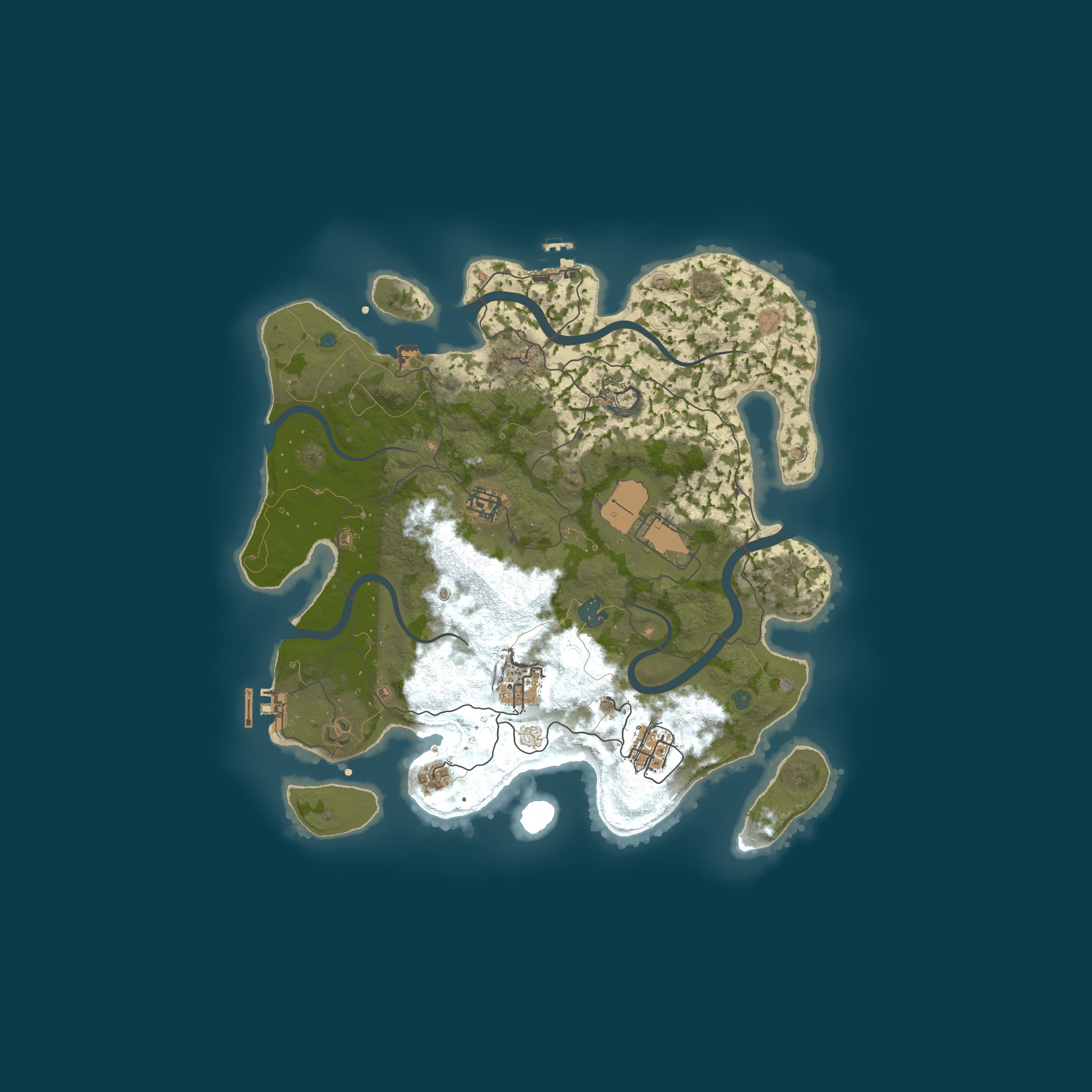 Карта сервера