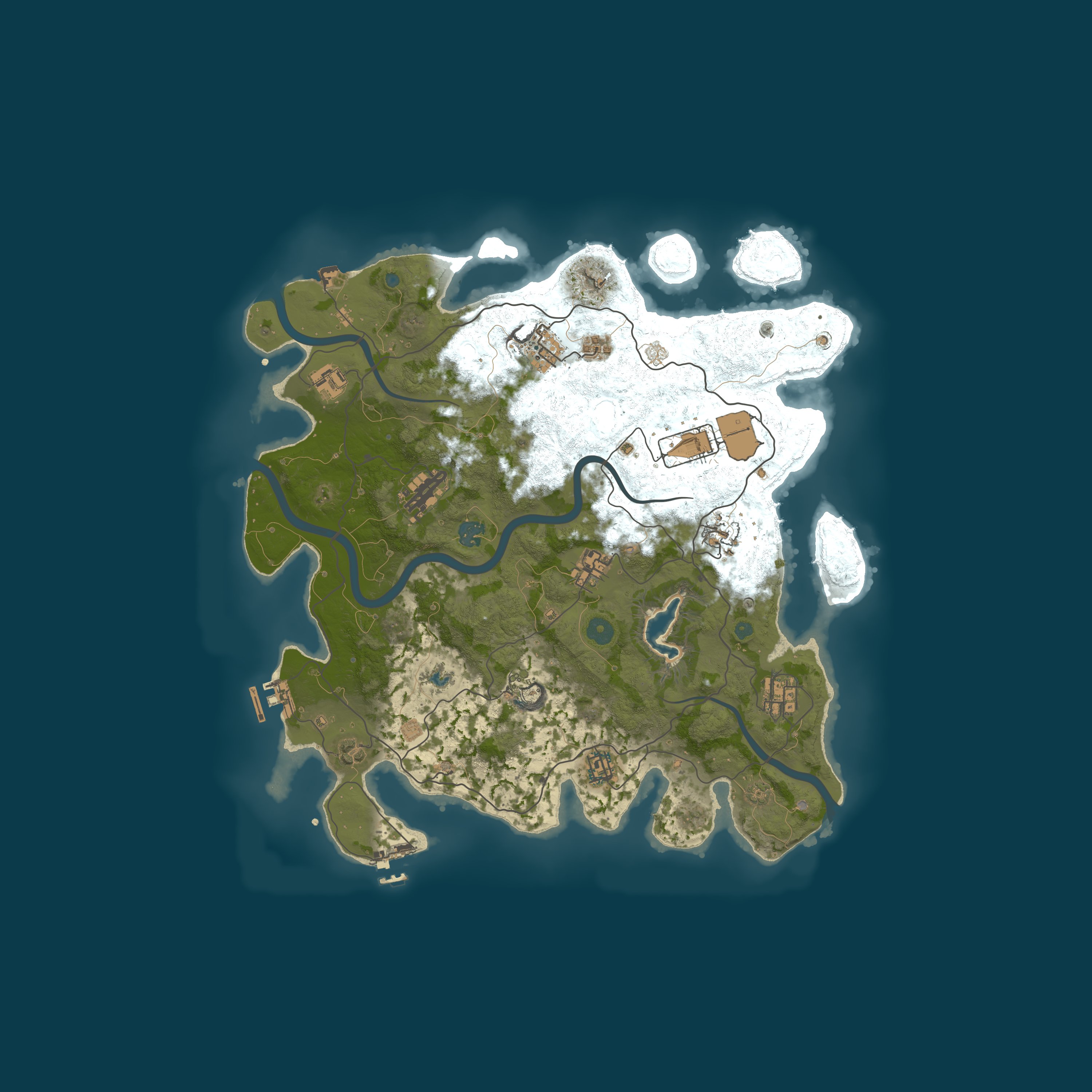 Map for 420 US WEST 2X | No Decay | No BP Wipe
