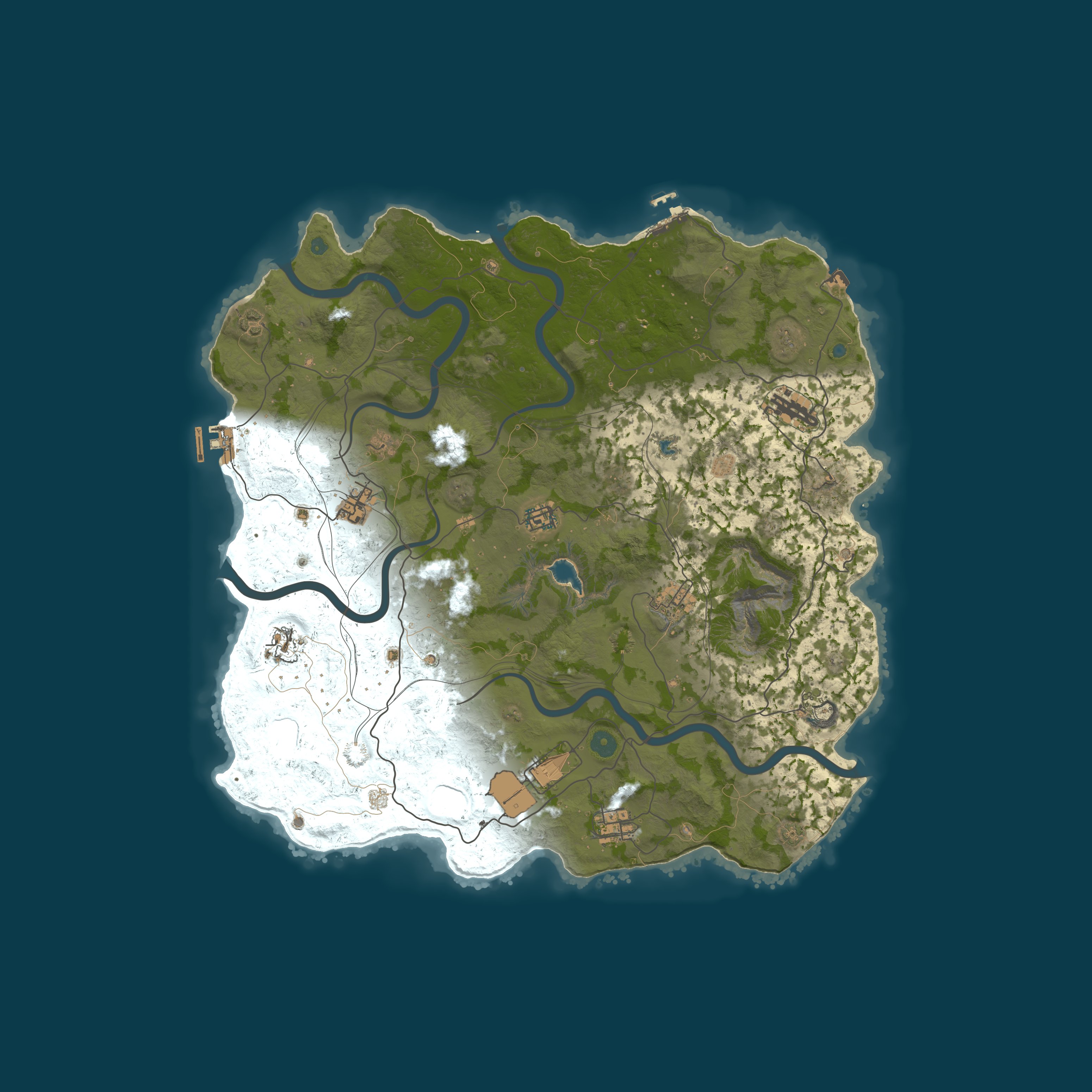 Map for JumpRust.com - 戦え! 5x|JP/SEA|PVP+PVE|Events|Shop|Kits|TP