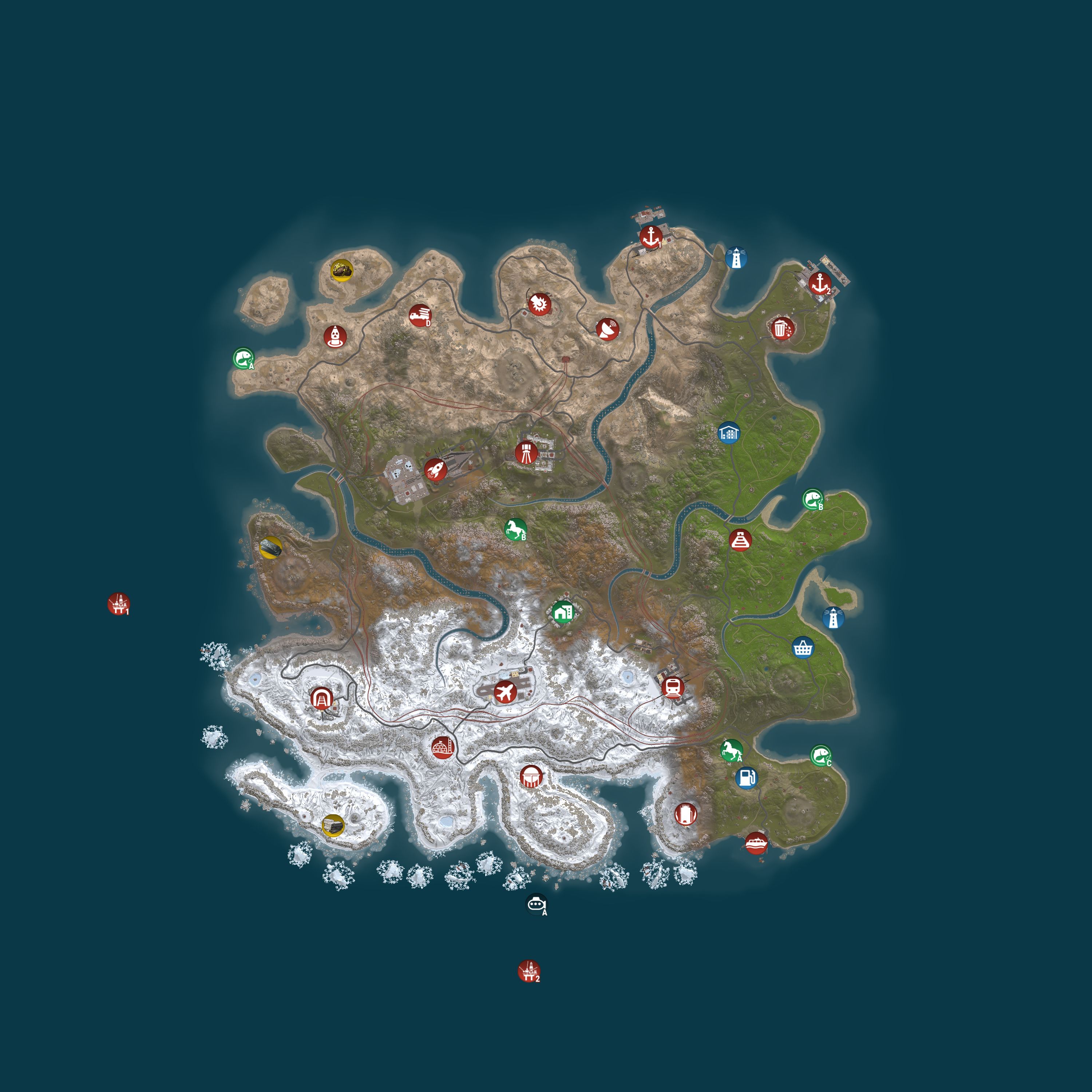 Map for Magic Rust #32 — Modded 2x (Solo/Duo) | Baйп 12.05