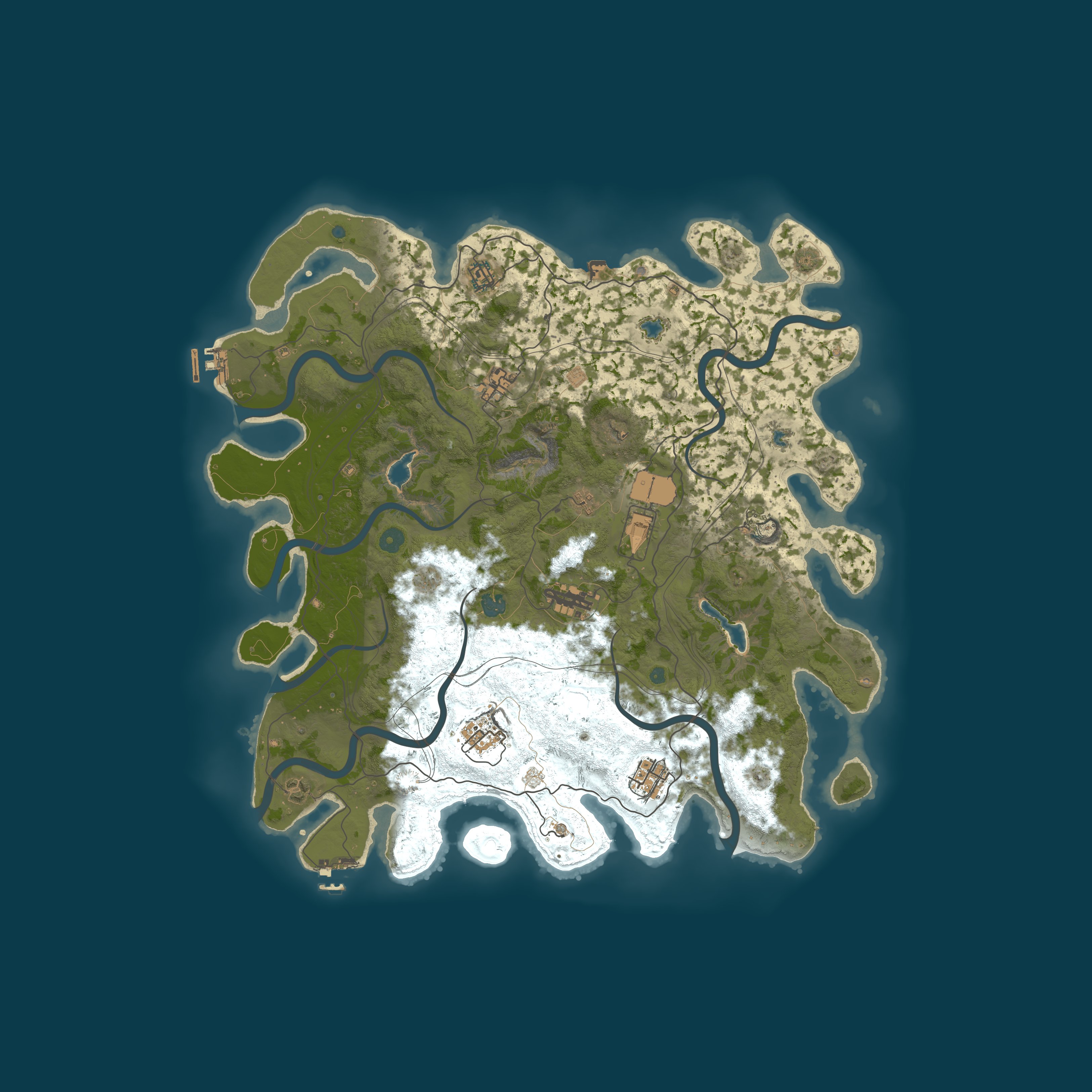 Map for Rusted Exodus Test Server