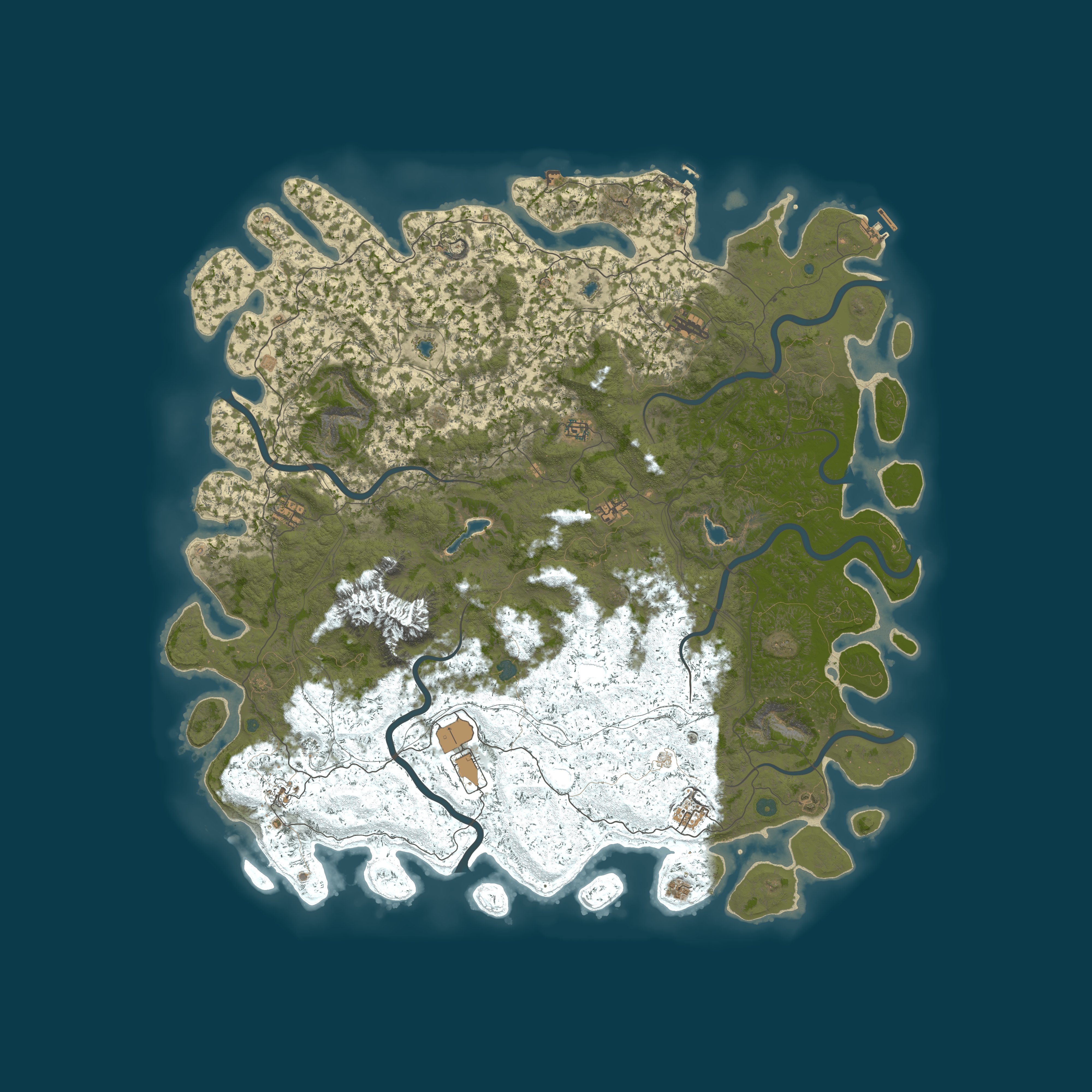 Map for BEVERTIME'S RUST-0-RAMA PVE