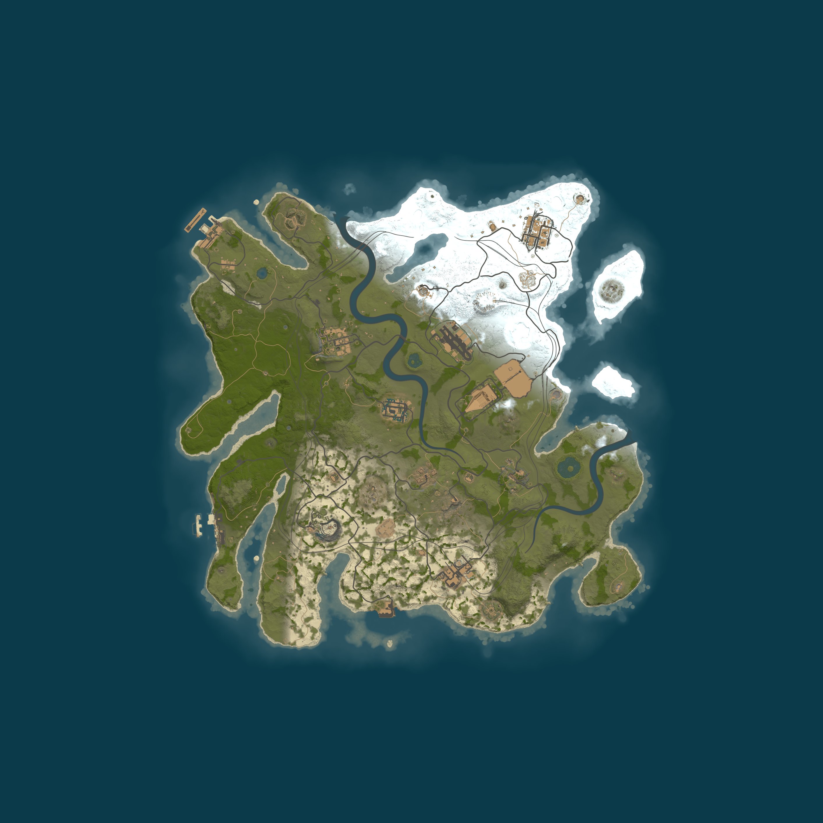 Rust map 3650/1337
