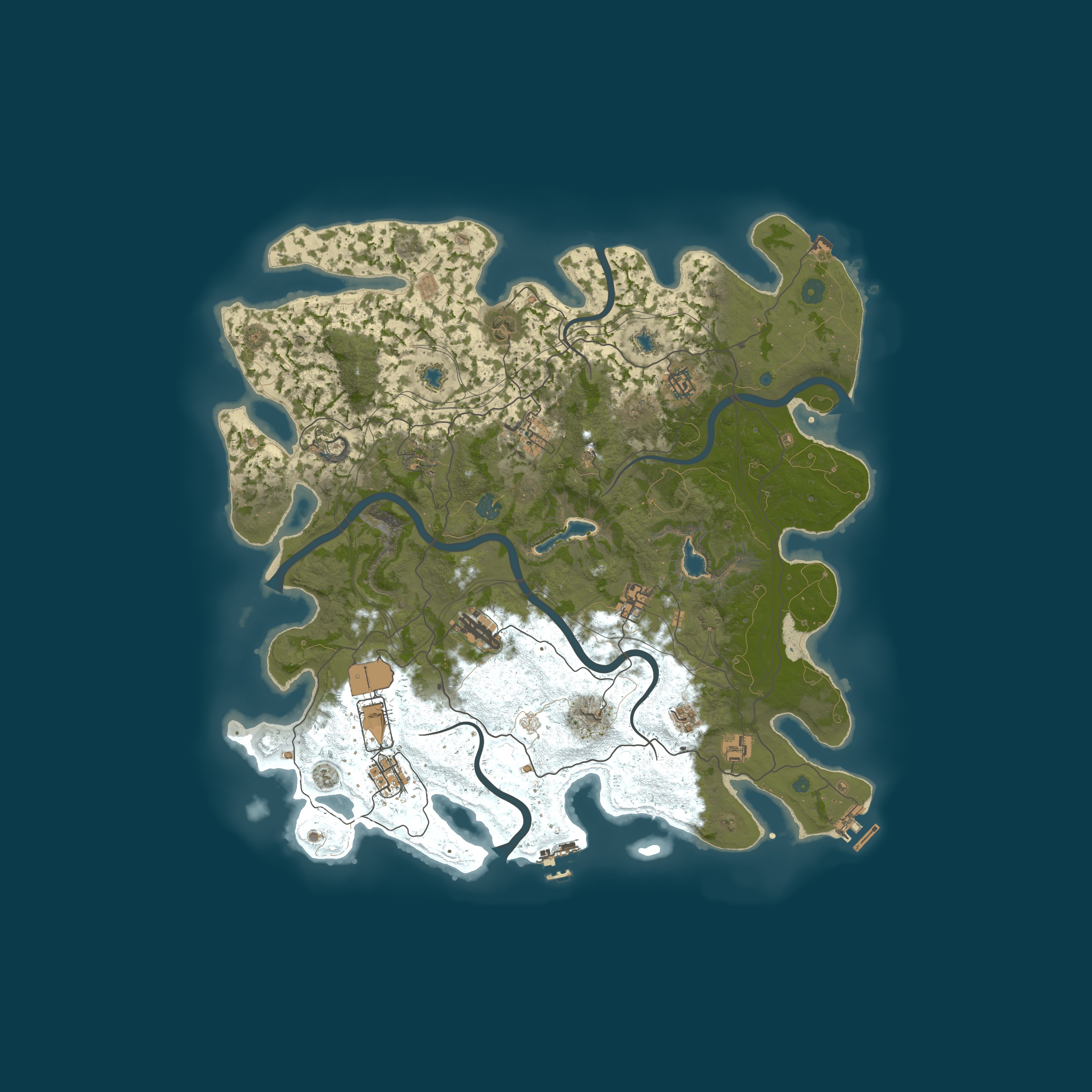 Rust map 4500/21812