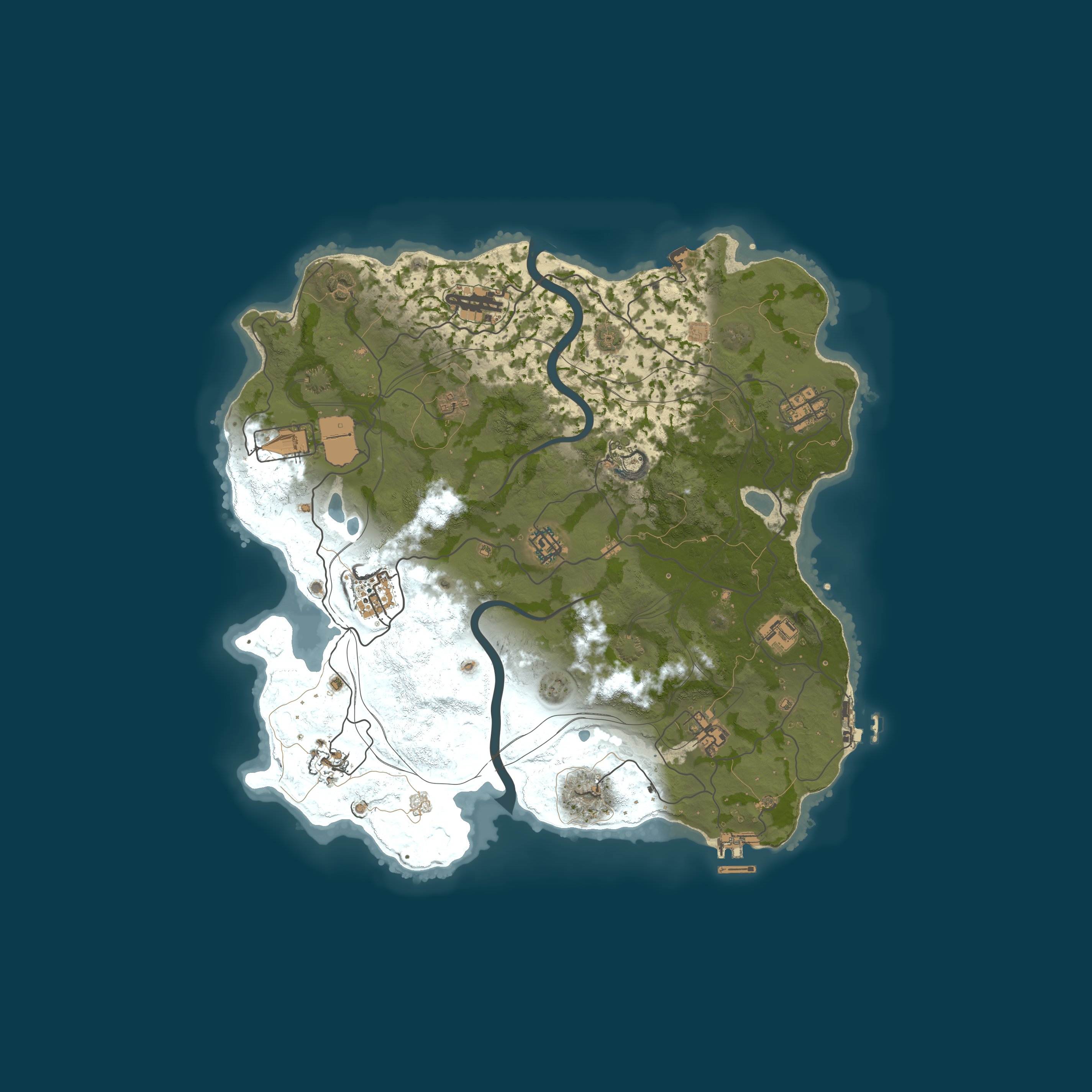Карта сервера