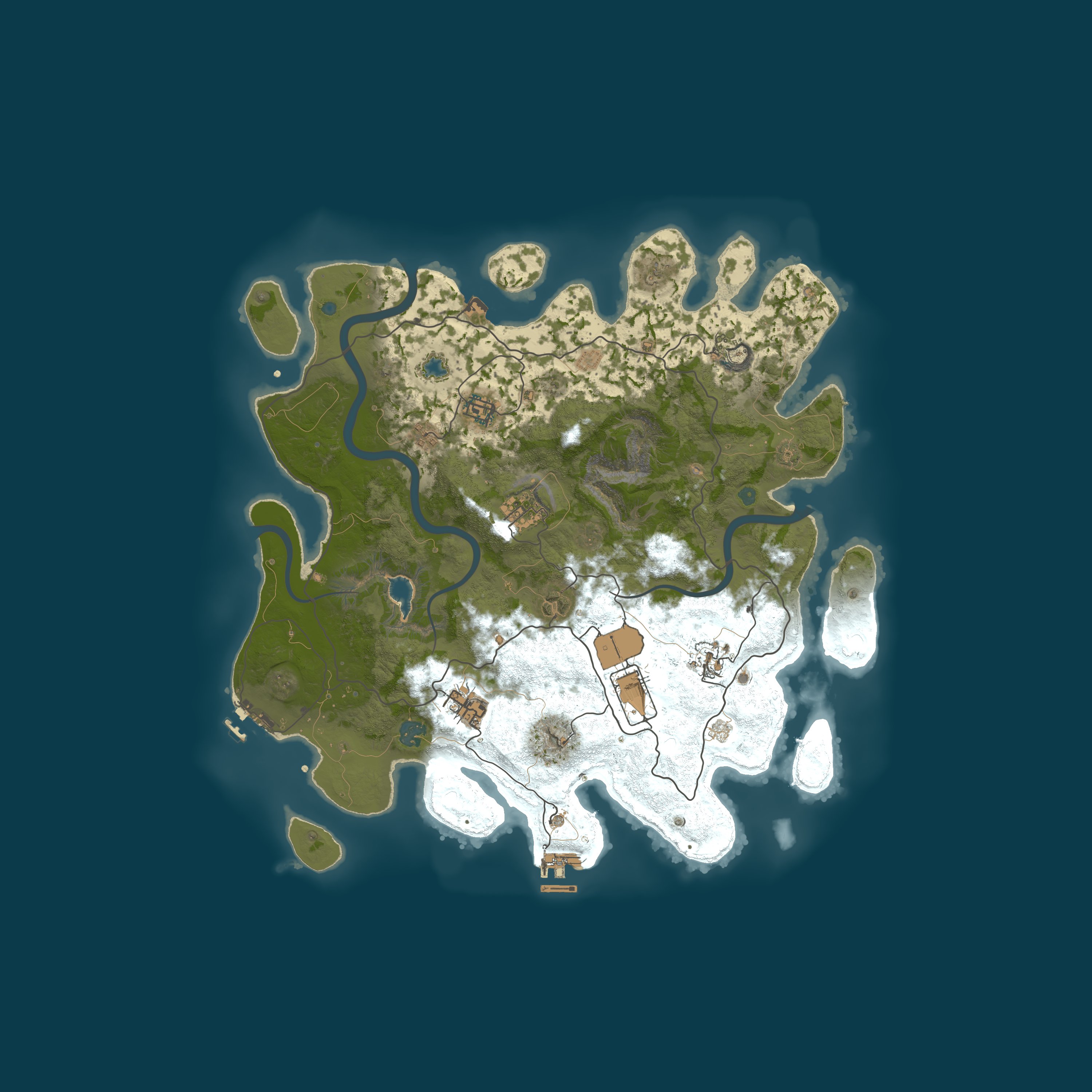 Map for Pih and Mih