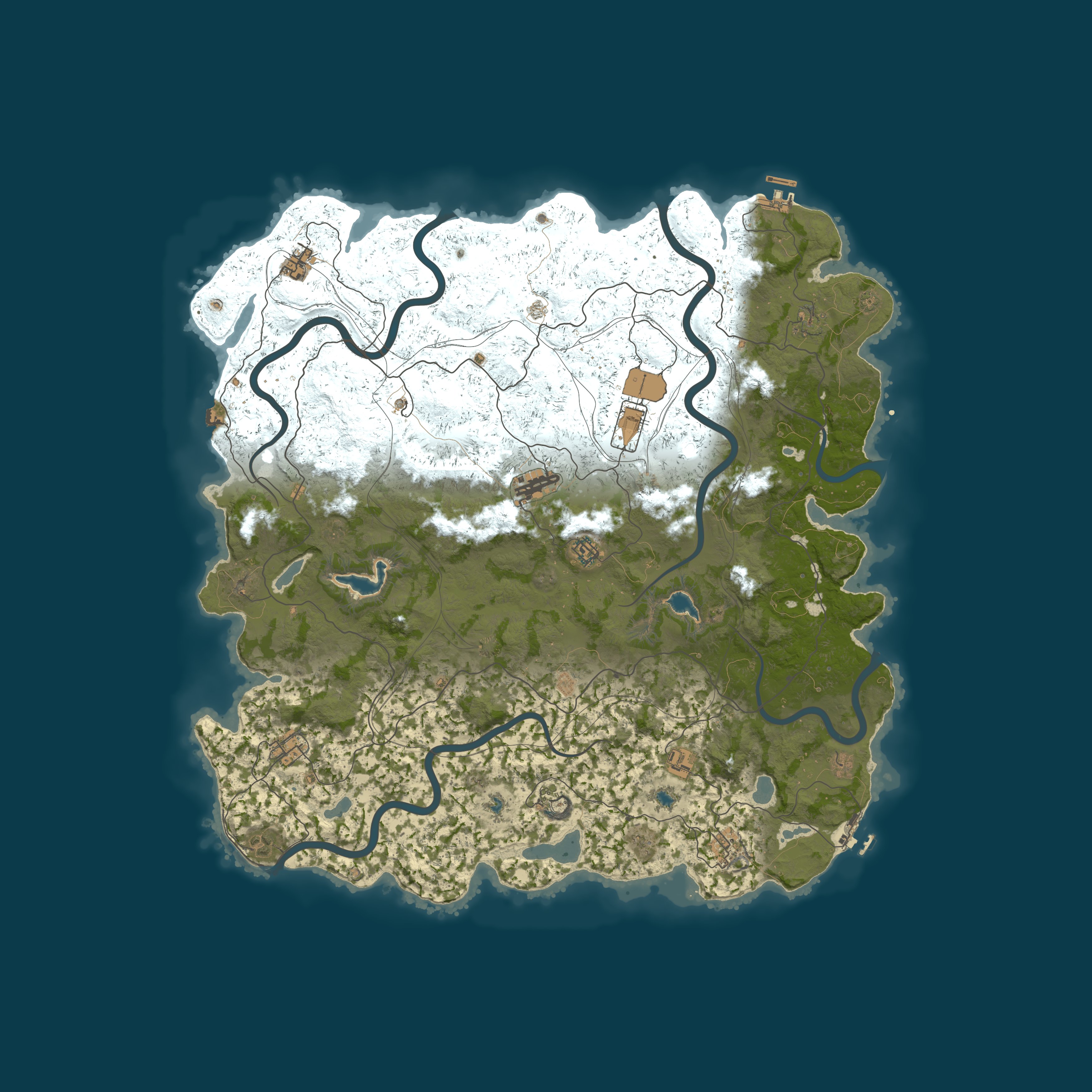 Rust map 5000/1337