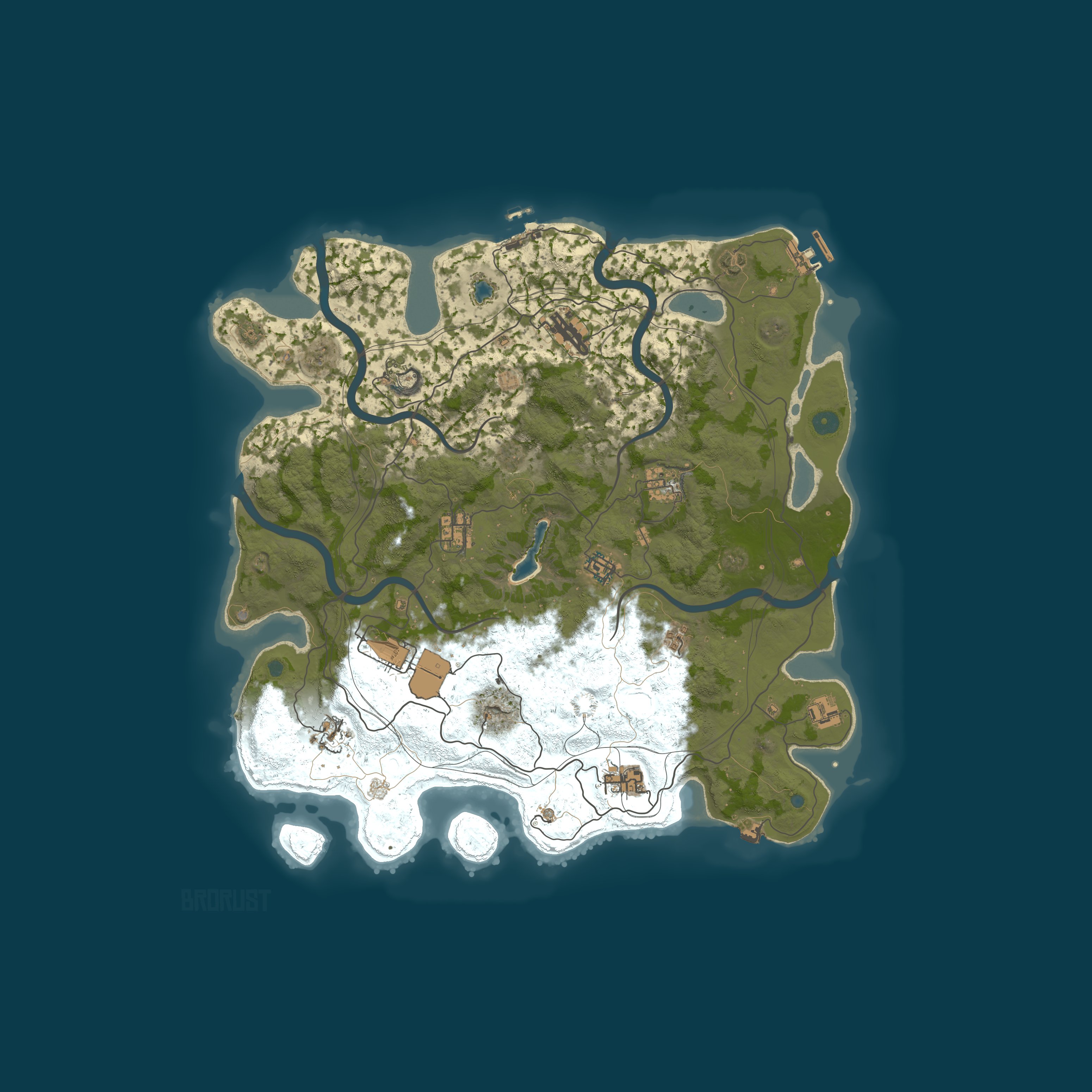 Rust map 4200/30707