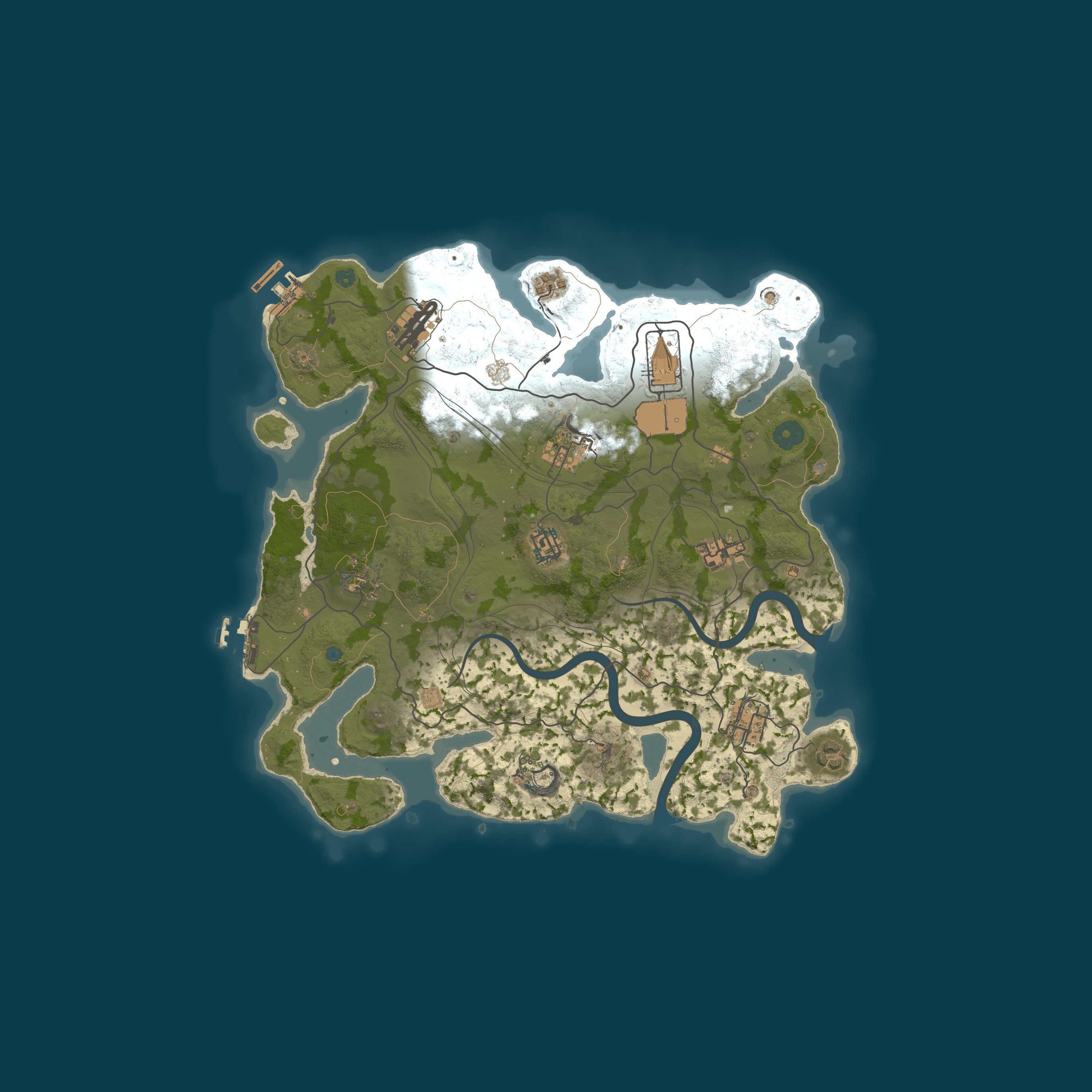 Map for ⦿【ICEFUSE】10X Omega (Solo/Duo/Trio/Quad|No BPs|Kits|Shop)