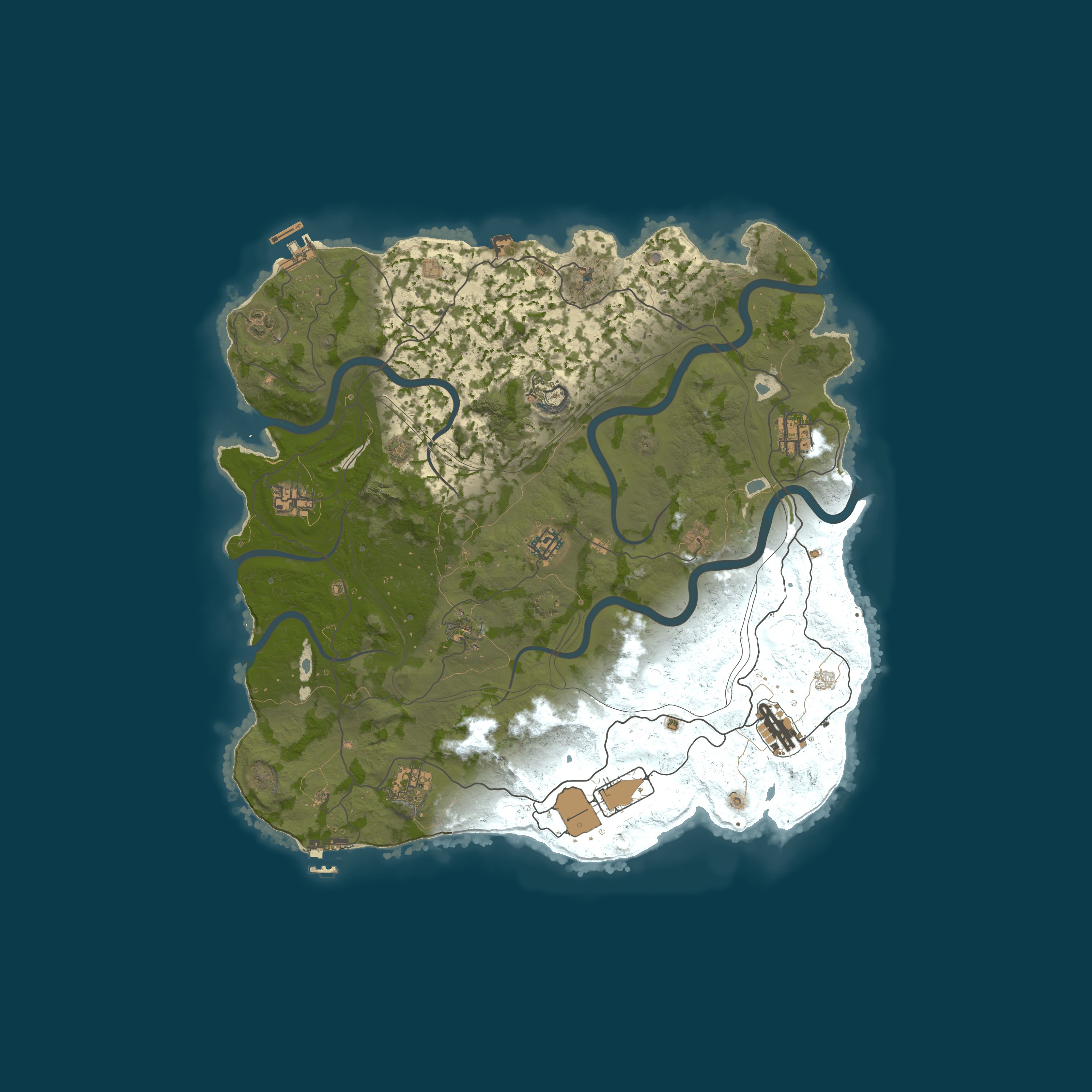 Карта сервера