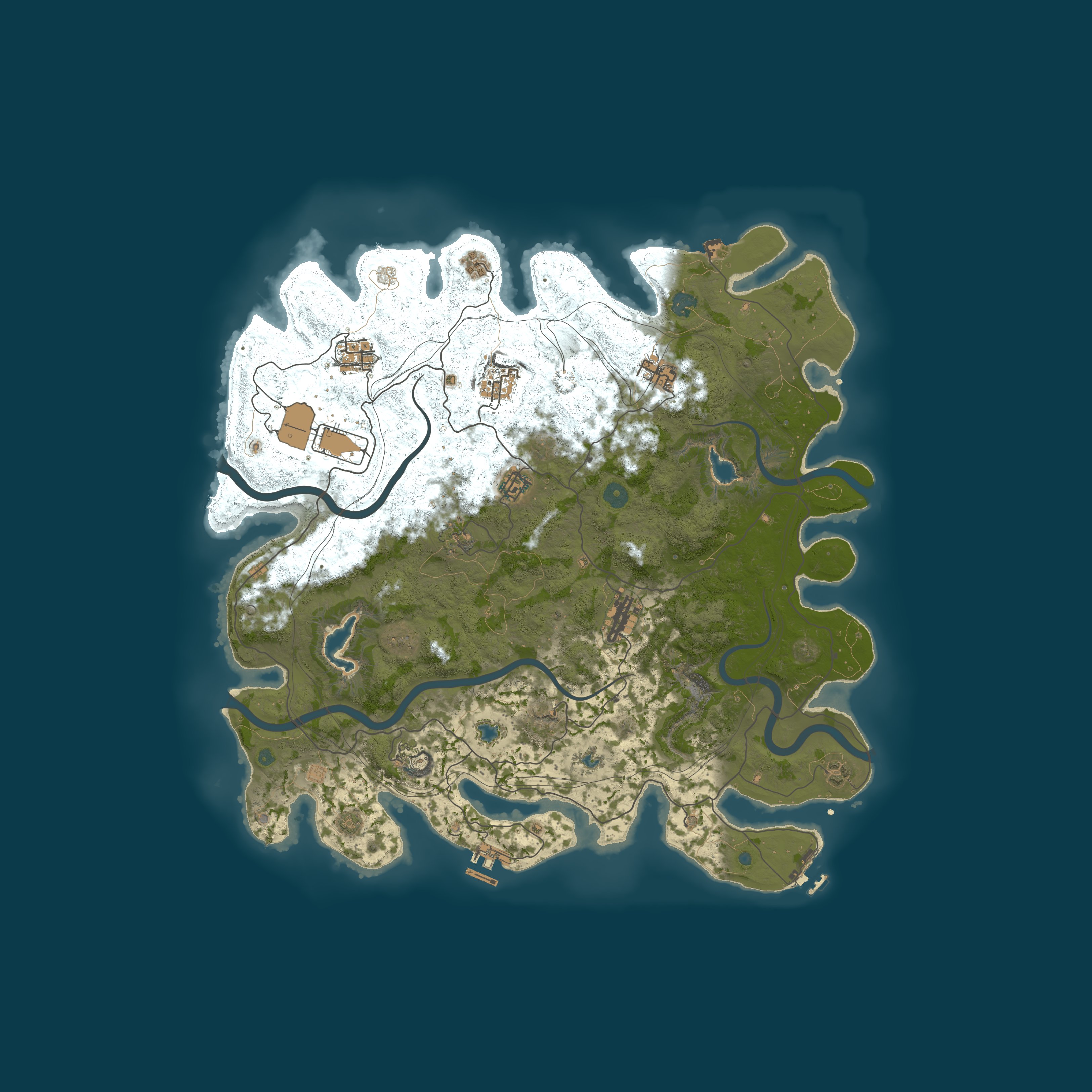 Карта сервера