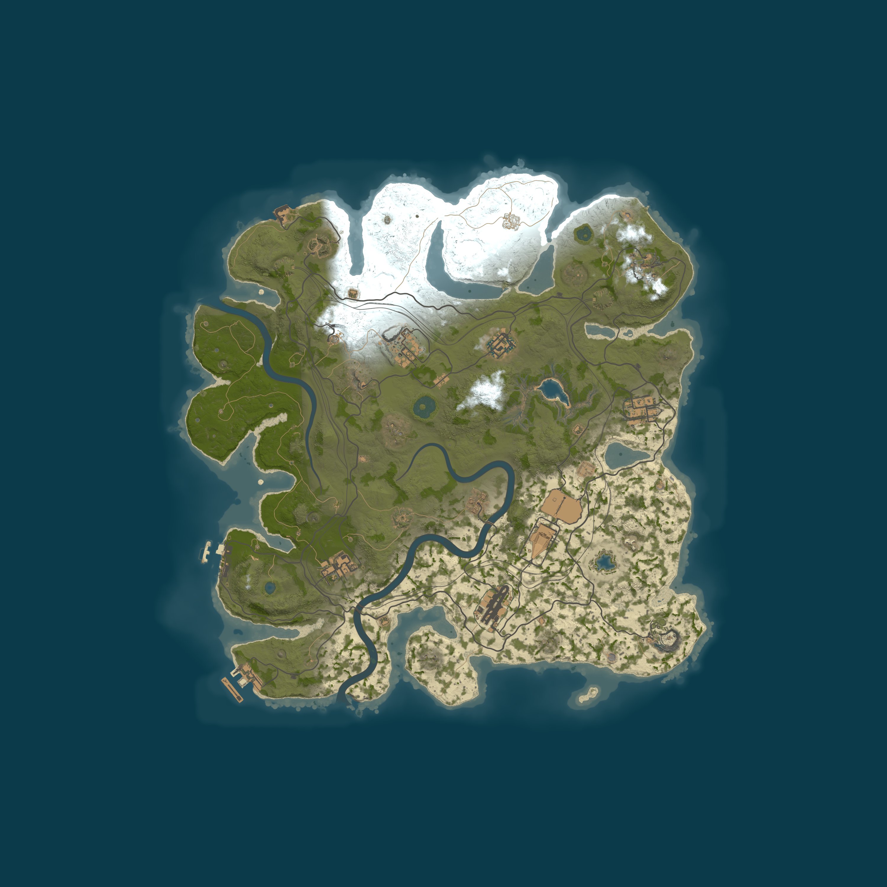 Map for Rustafied.com - SEA Main