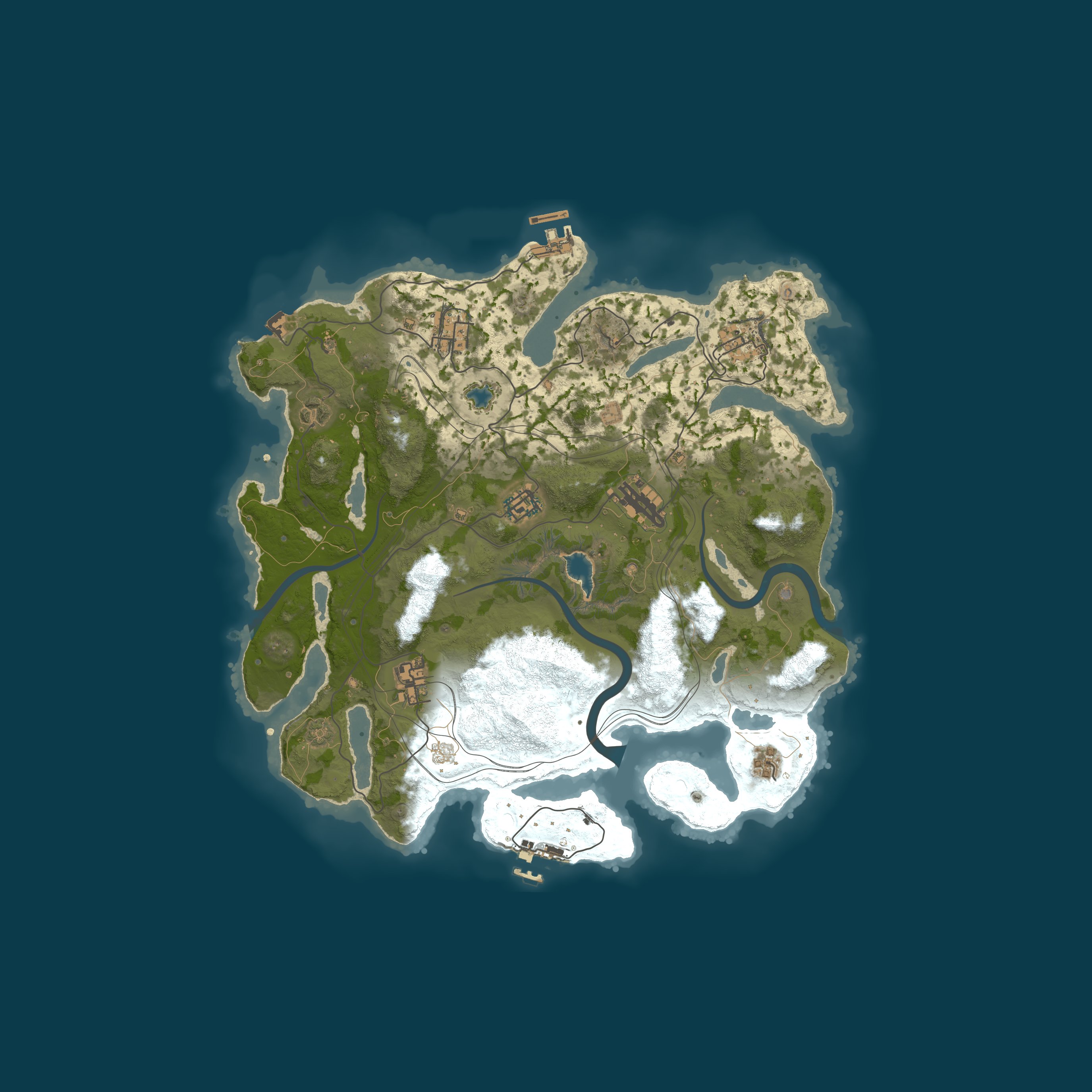 Карта сервера