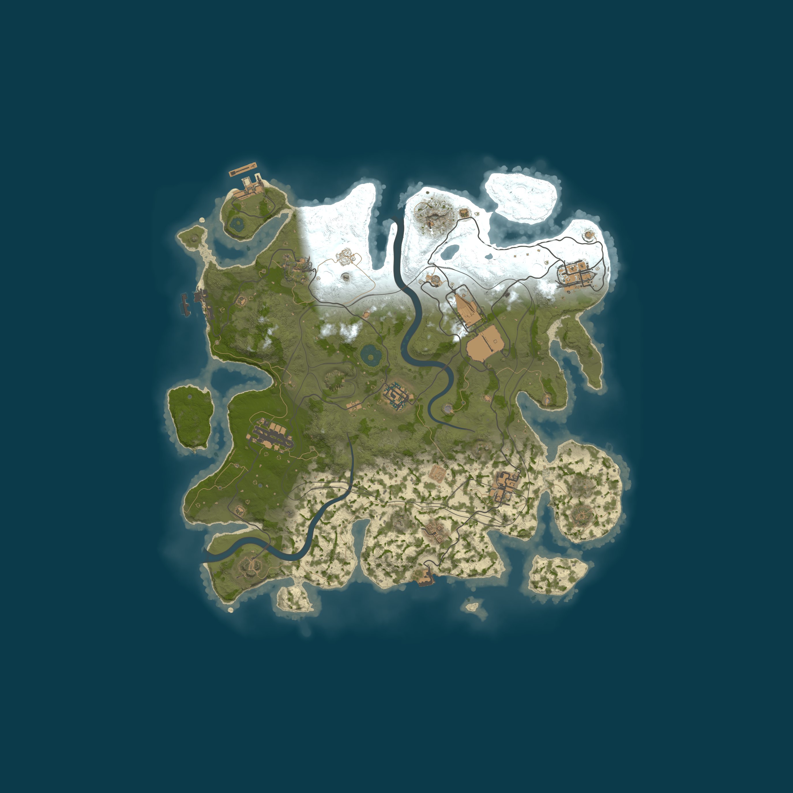 Rust map 3500/1337
