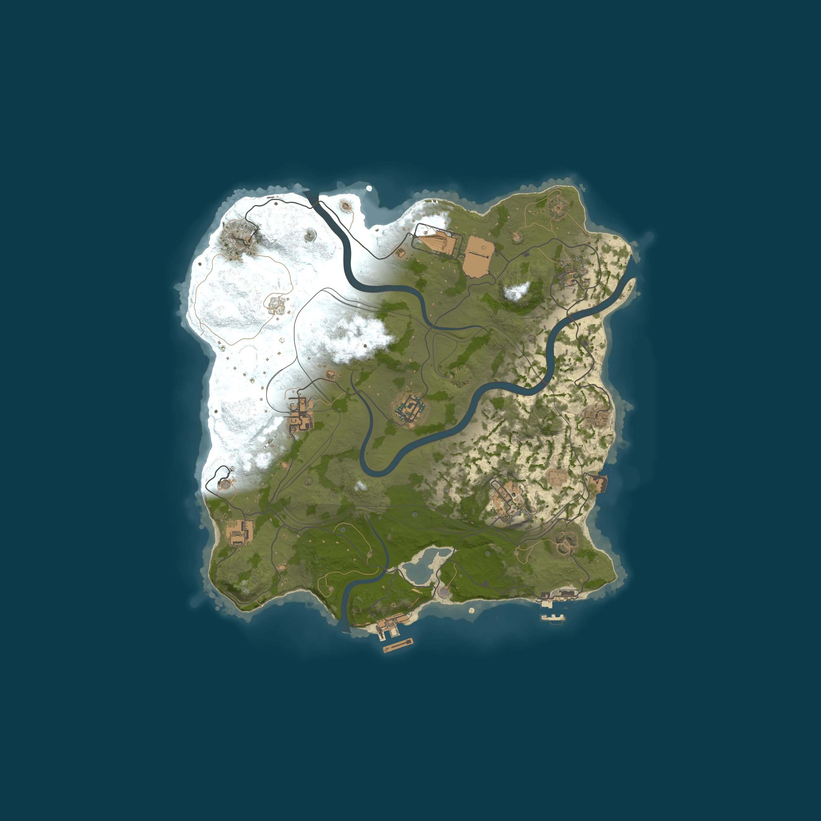 Rust map 3300/1337