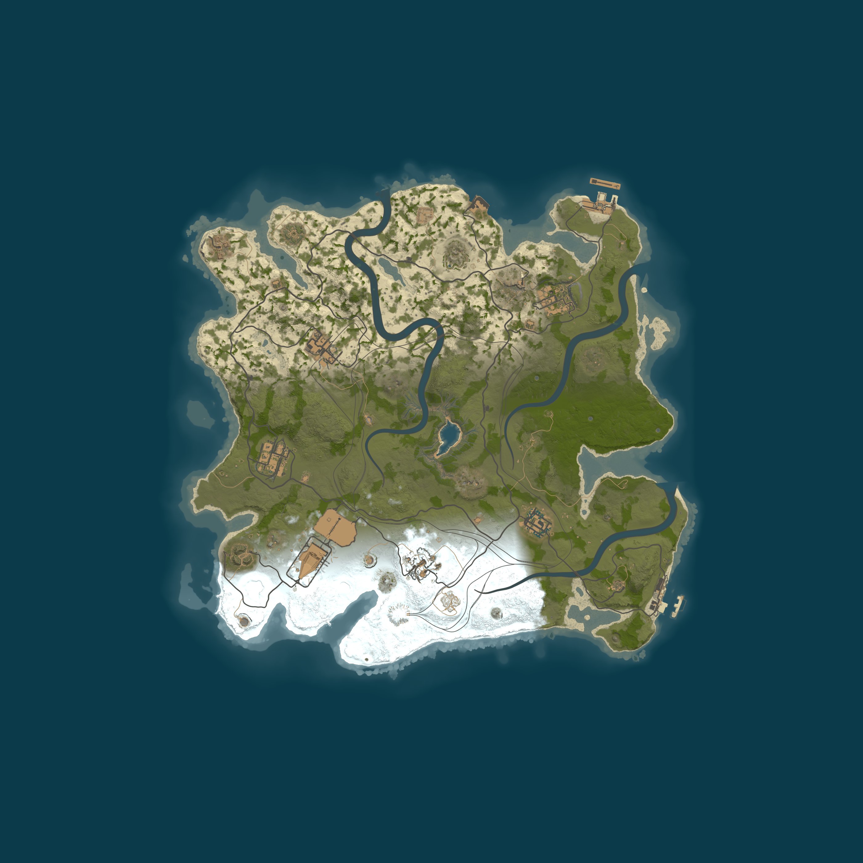 Map for XRUST.CO AU 5x Solo/Duo/Trio/Quad KitSkinShopHomeTPVehicles5x M