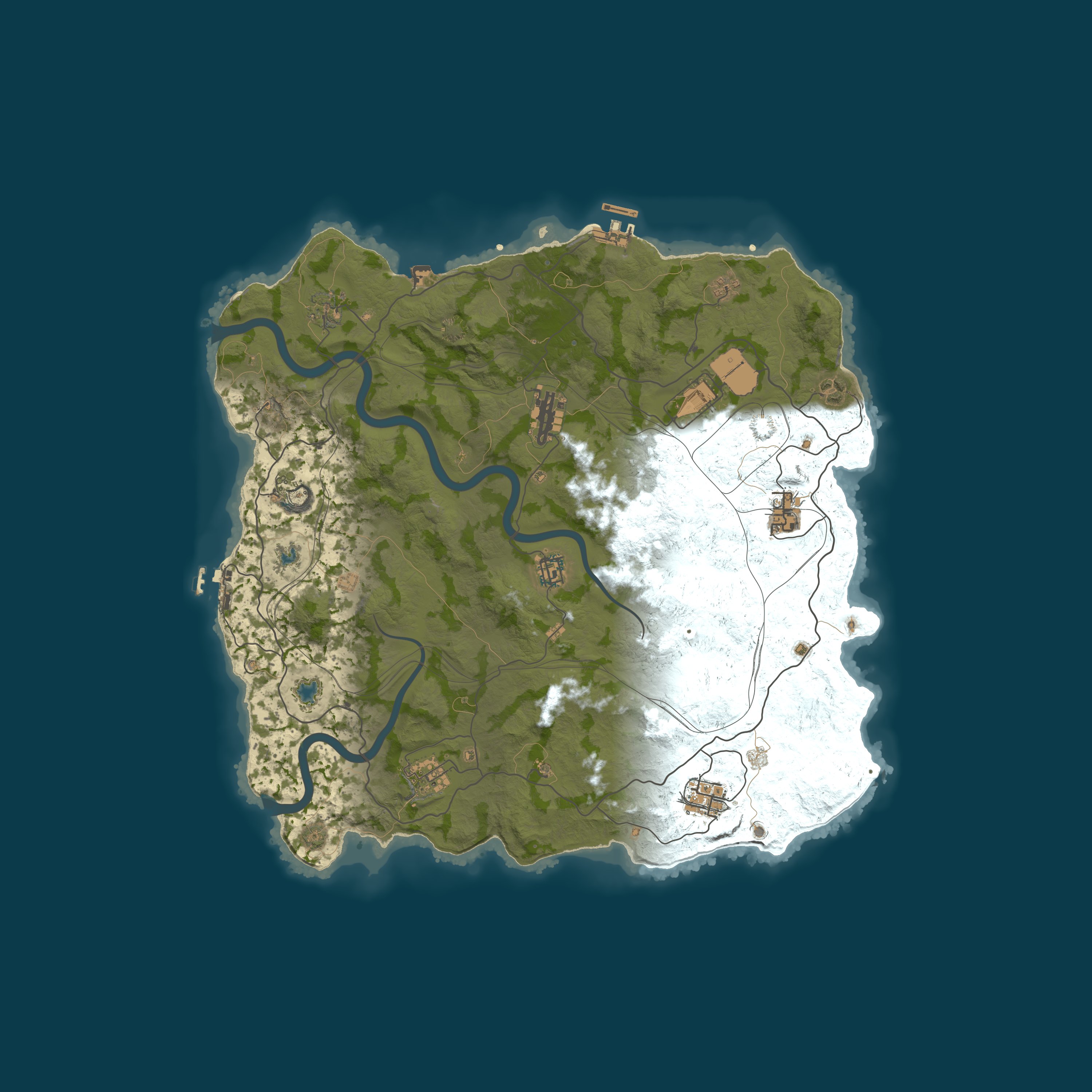 Map for [ESP] [PVE] RUSTIESO-VANILLA-07/05/2026/Bisemanal