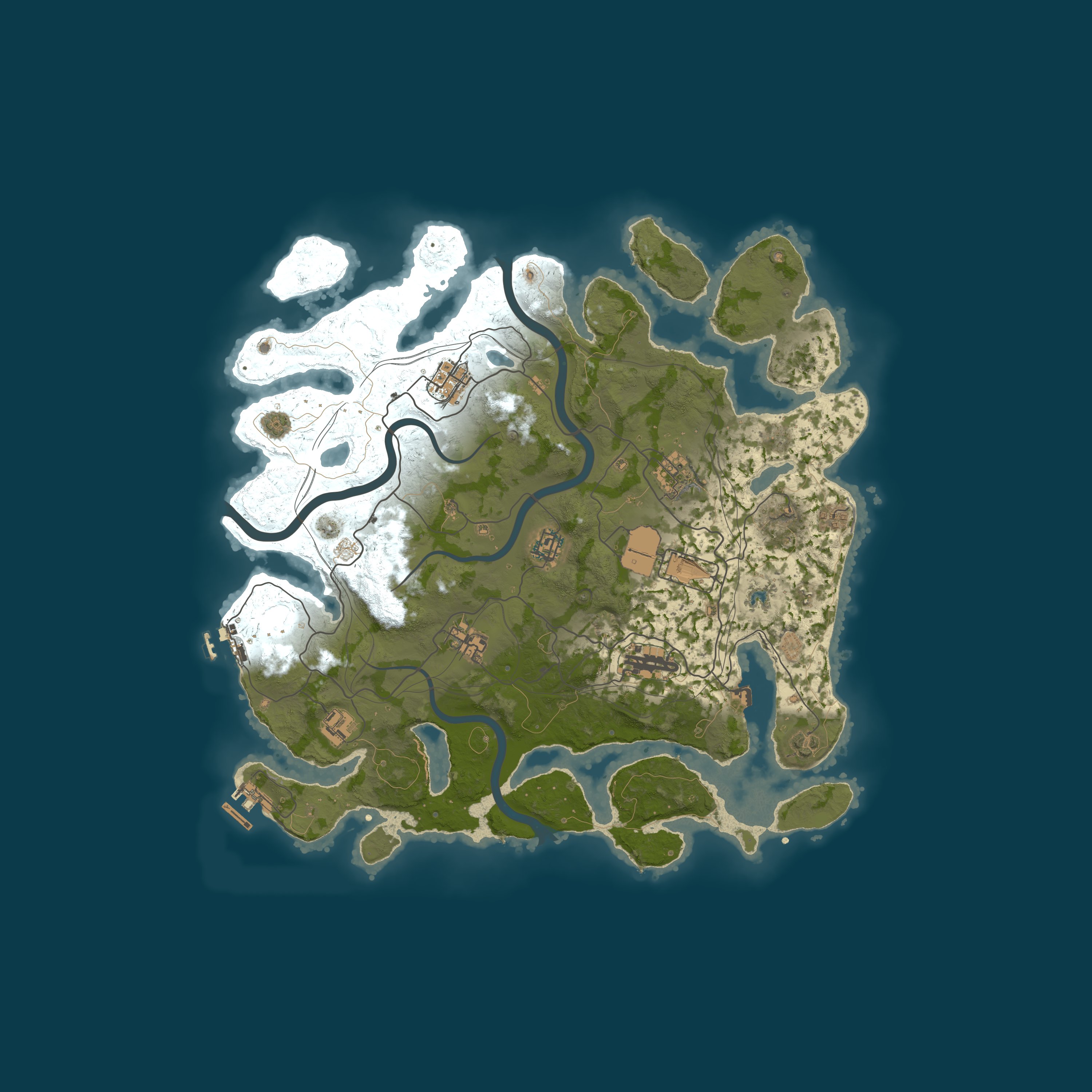 Rust map 4000/1337