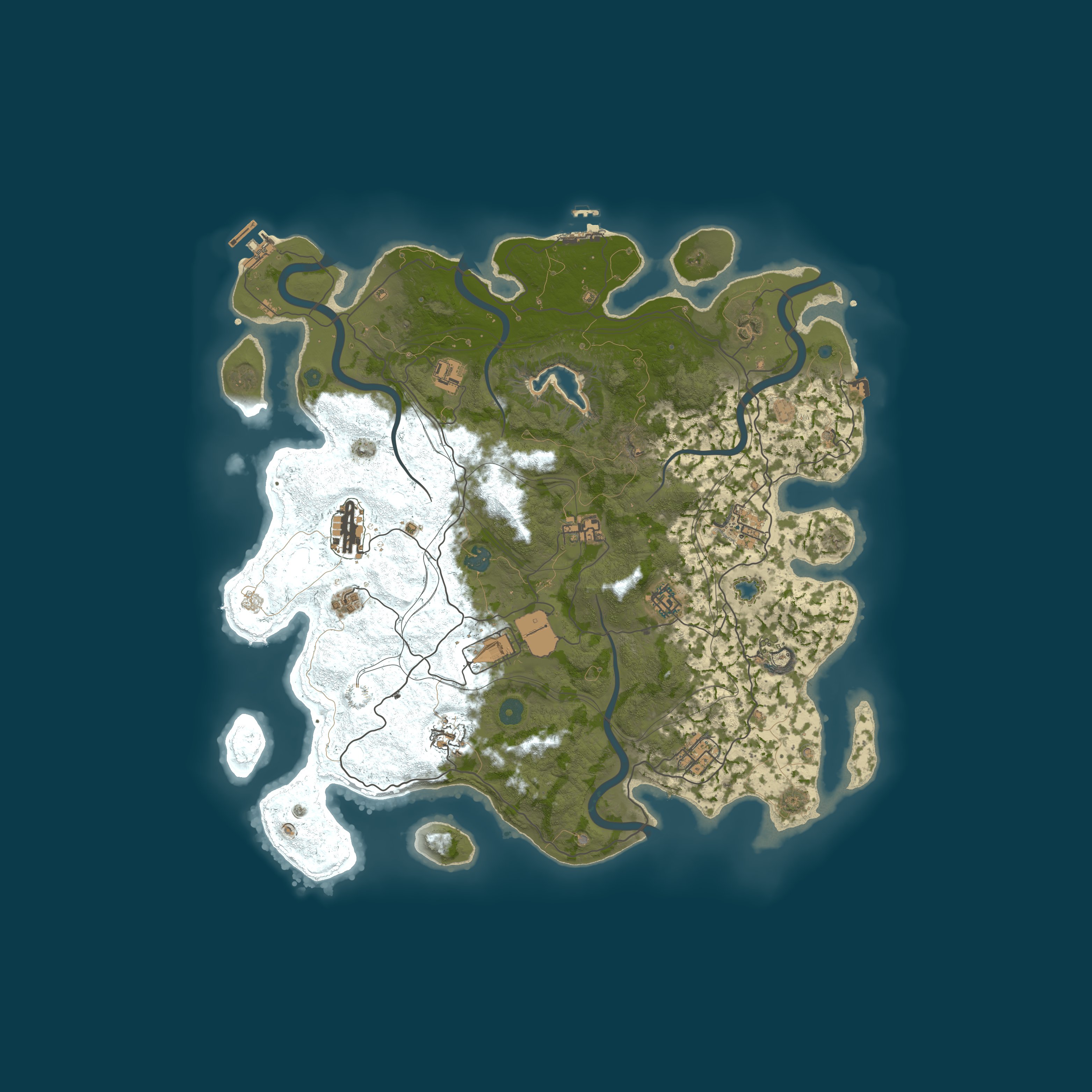 Procedural Map, size 4250, seed 27082026
