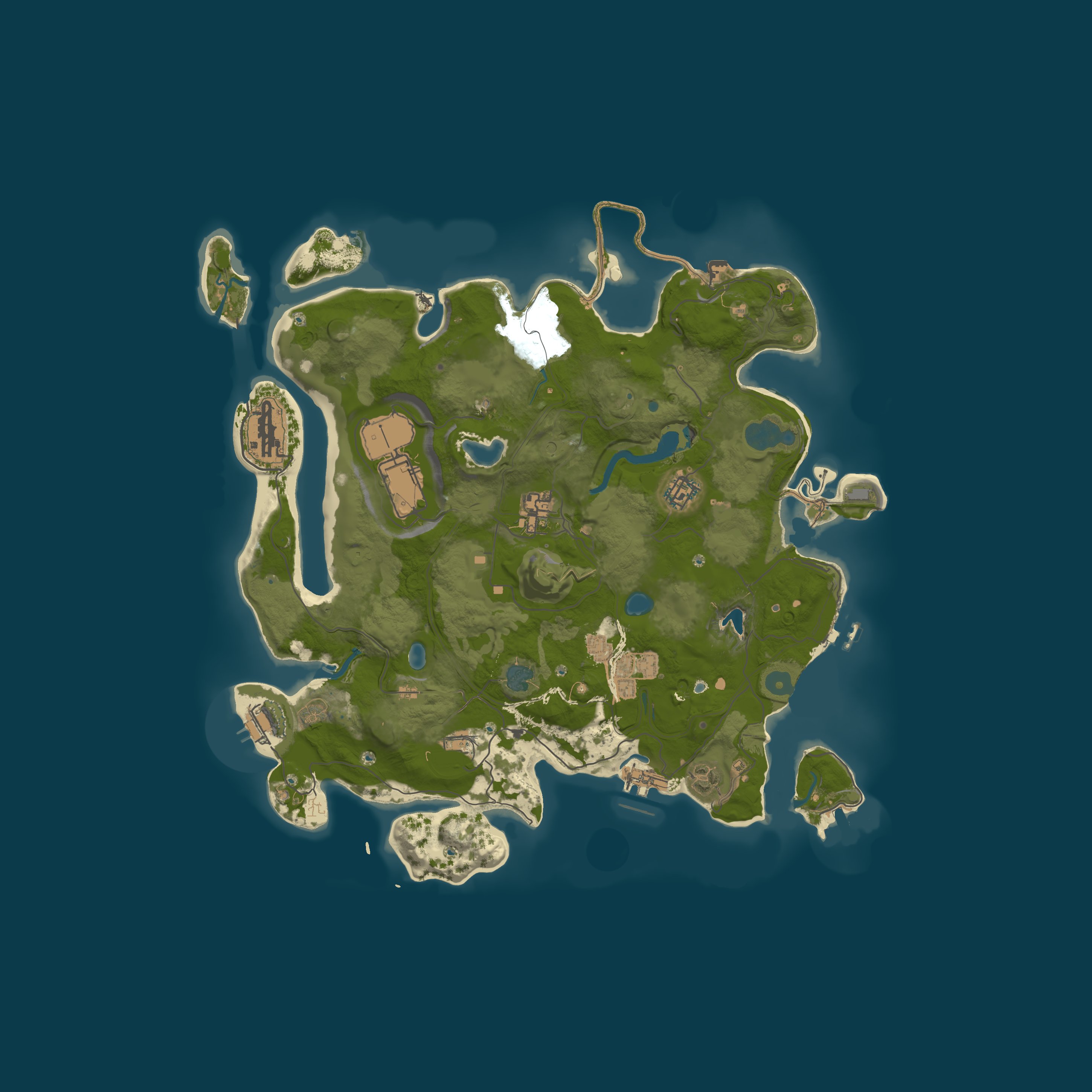 Map for DK map test server
