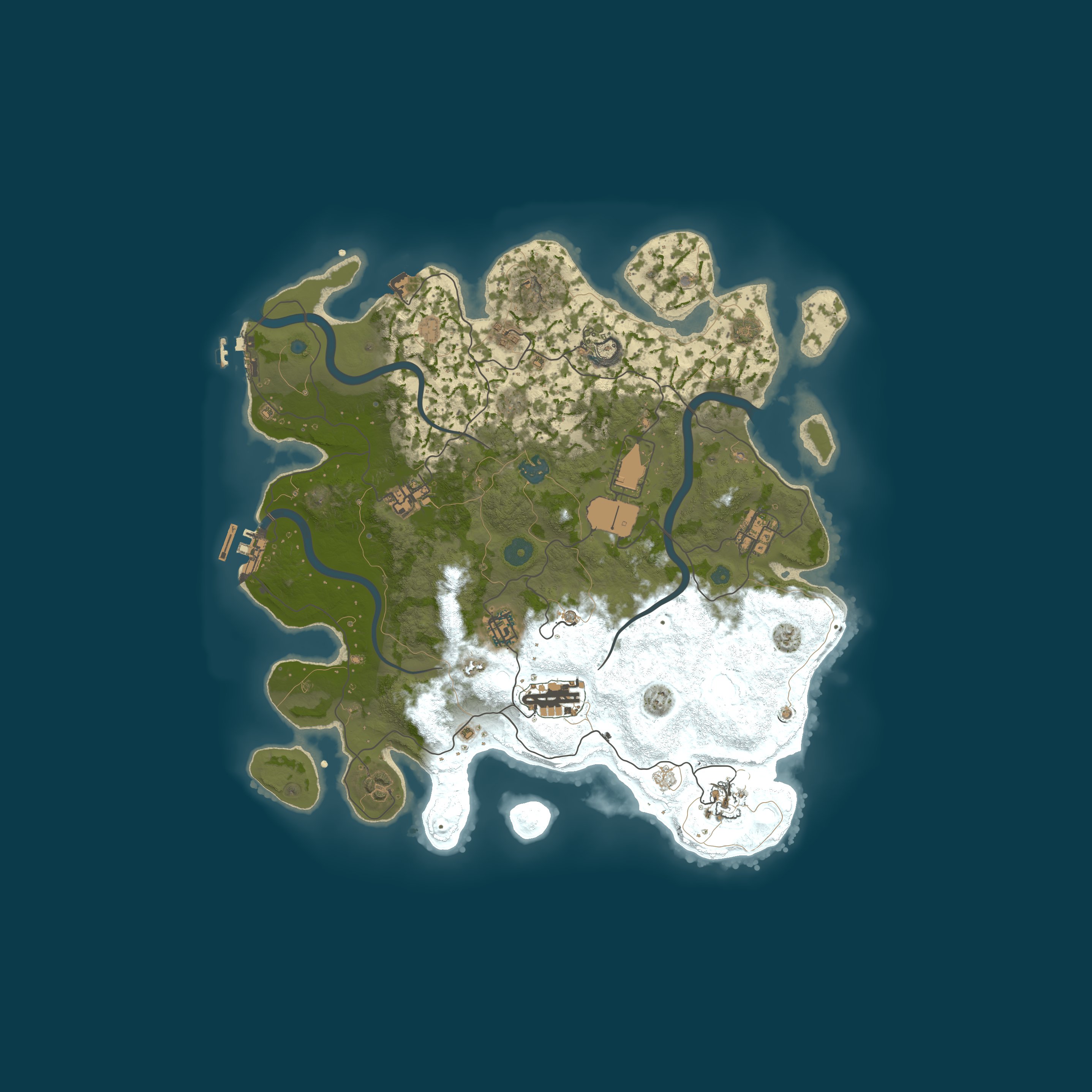 Карта сервера