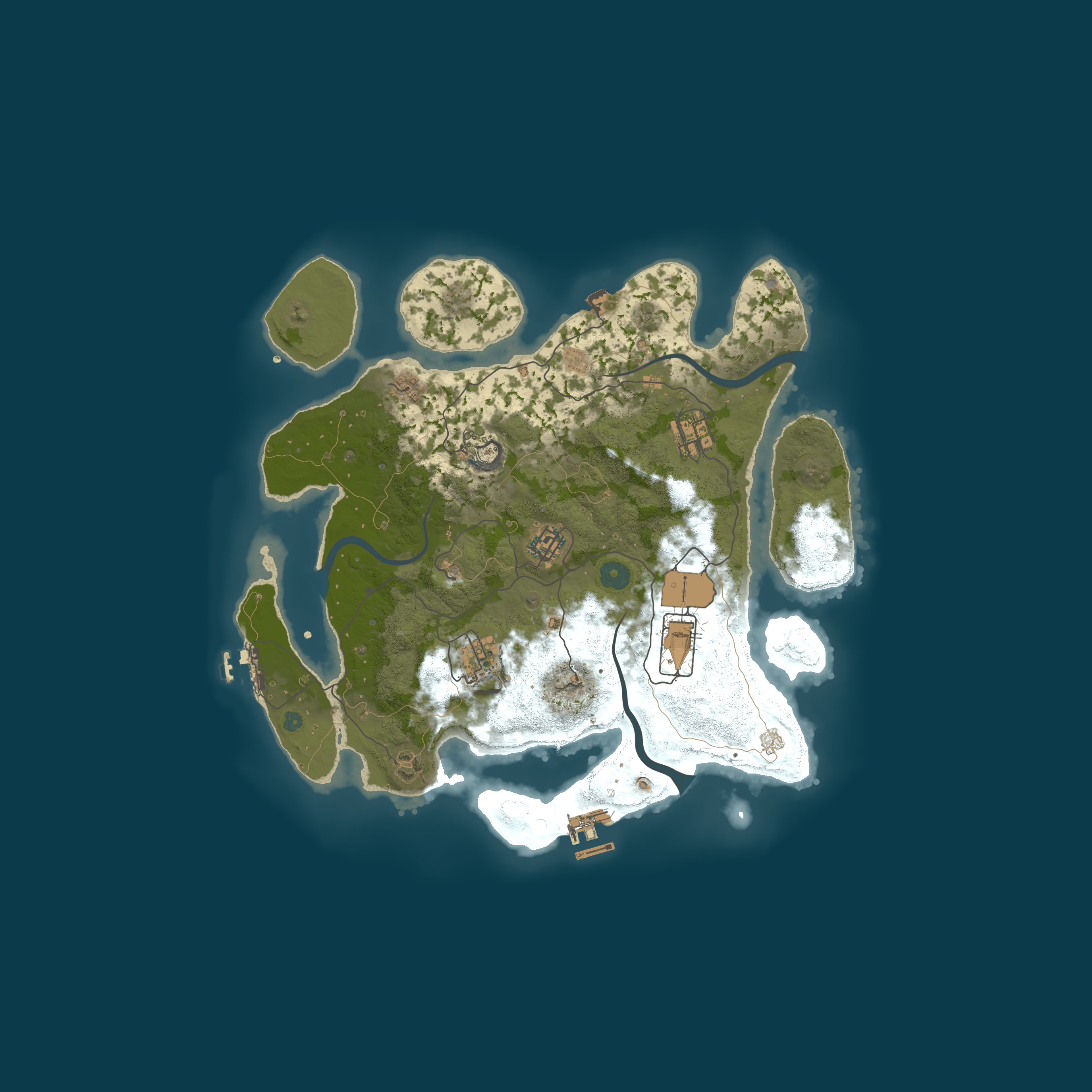 Rust map 3500/1337