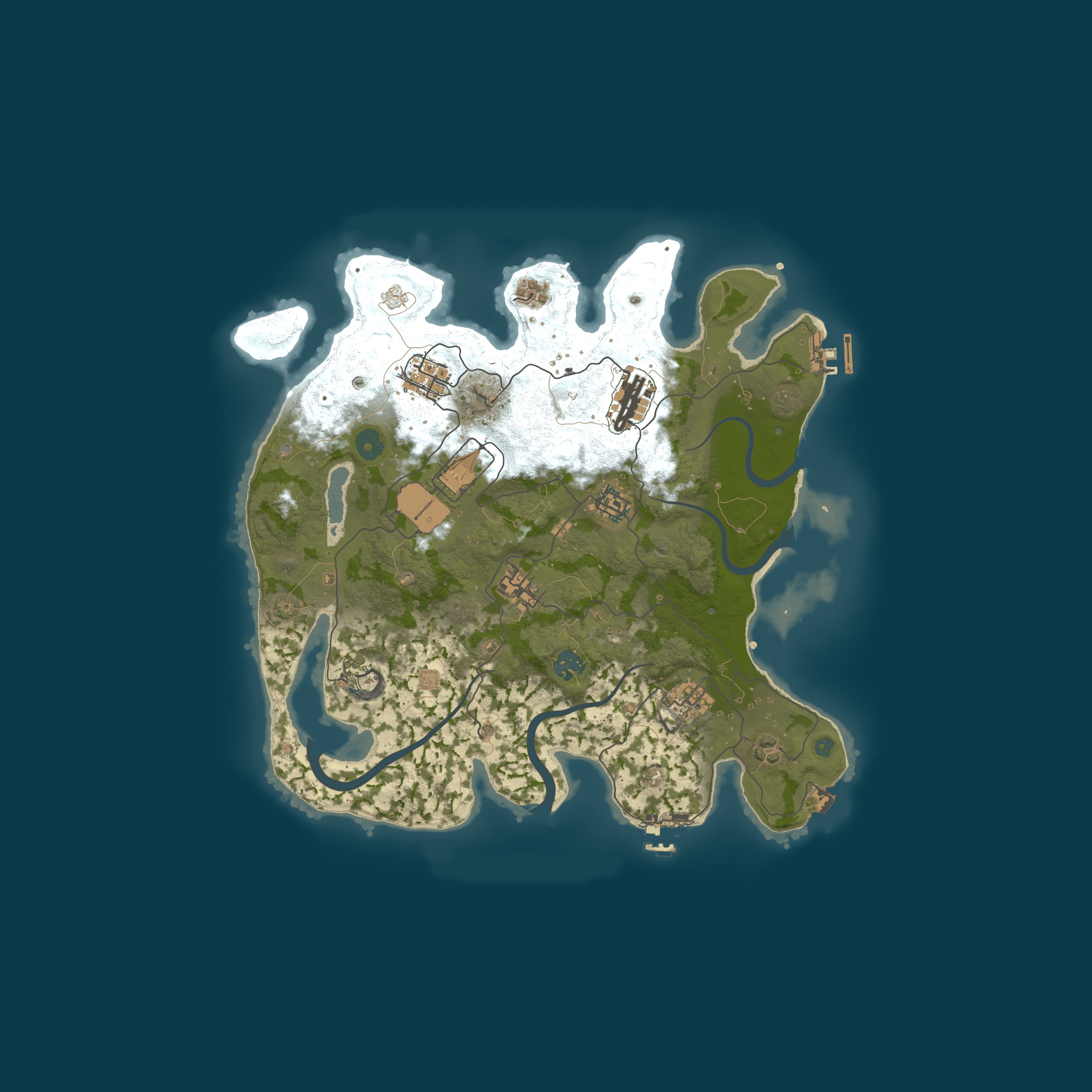 Map for KrabLand