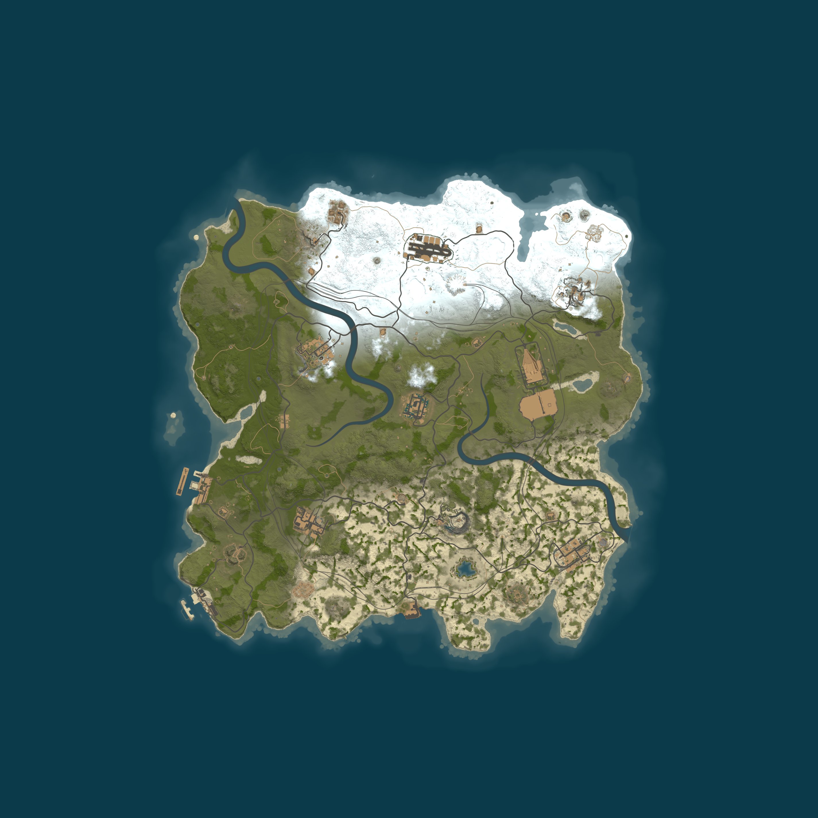 Map for WARBANDITS.GG 3X |Solo/Duo/Trio/Quad|LootX3| JUST WIPED