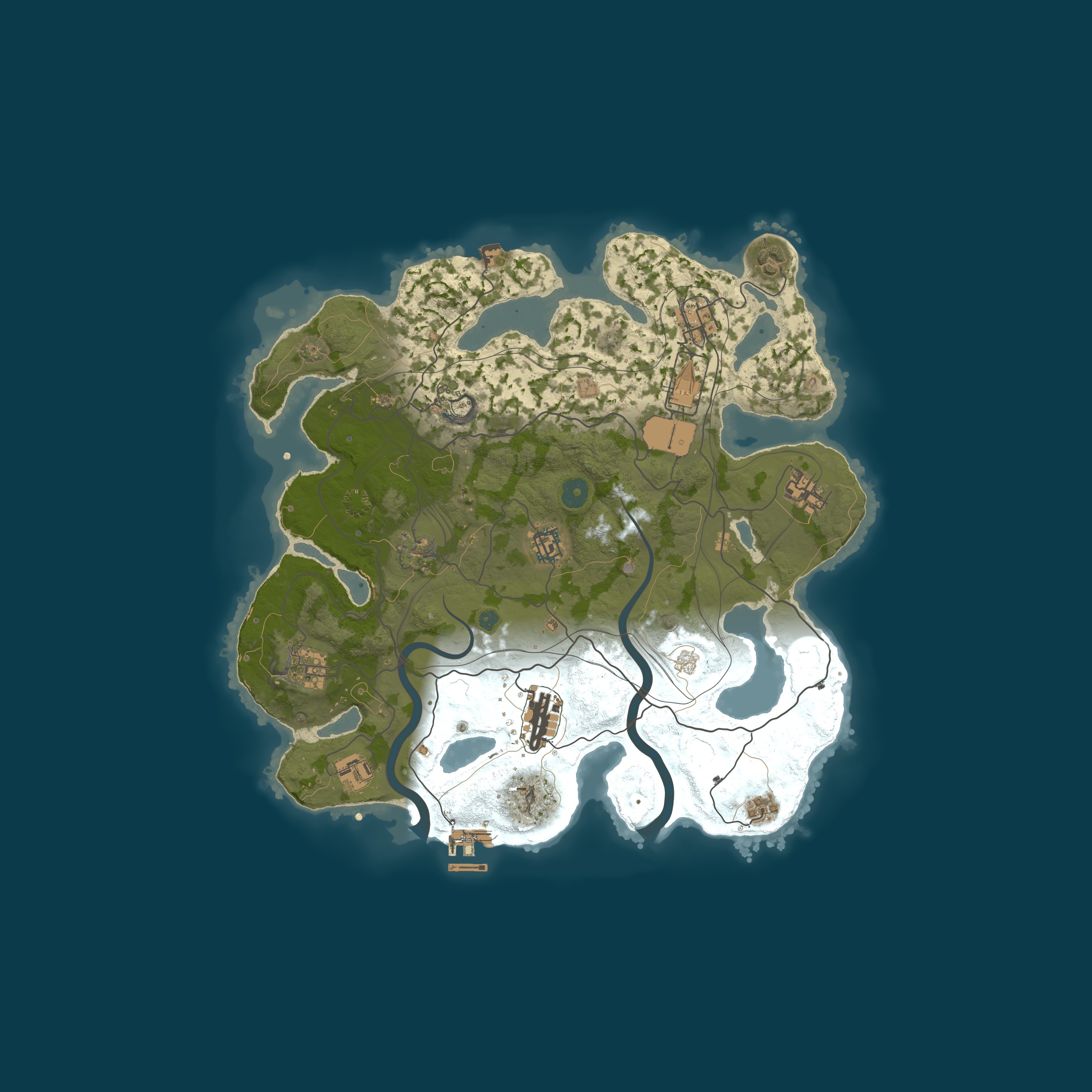 Map for AlfaKurt 3x - Solo/Duo/Trio/Quad | Loot3x | Just Wipe