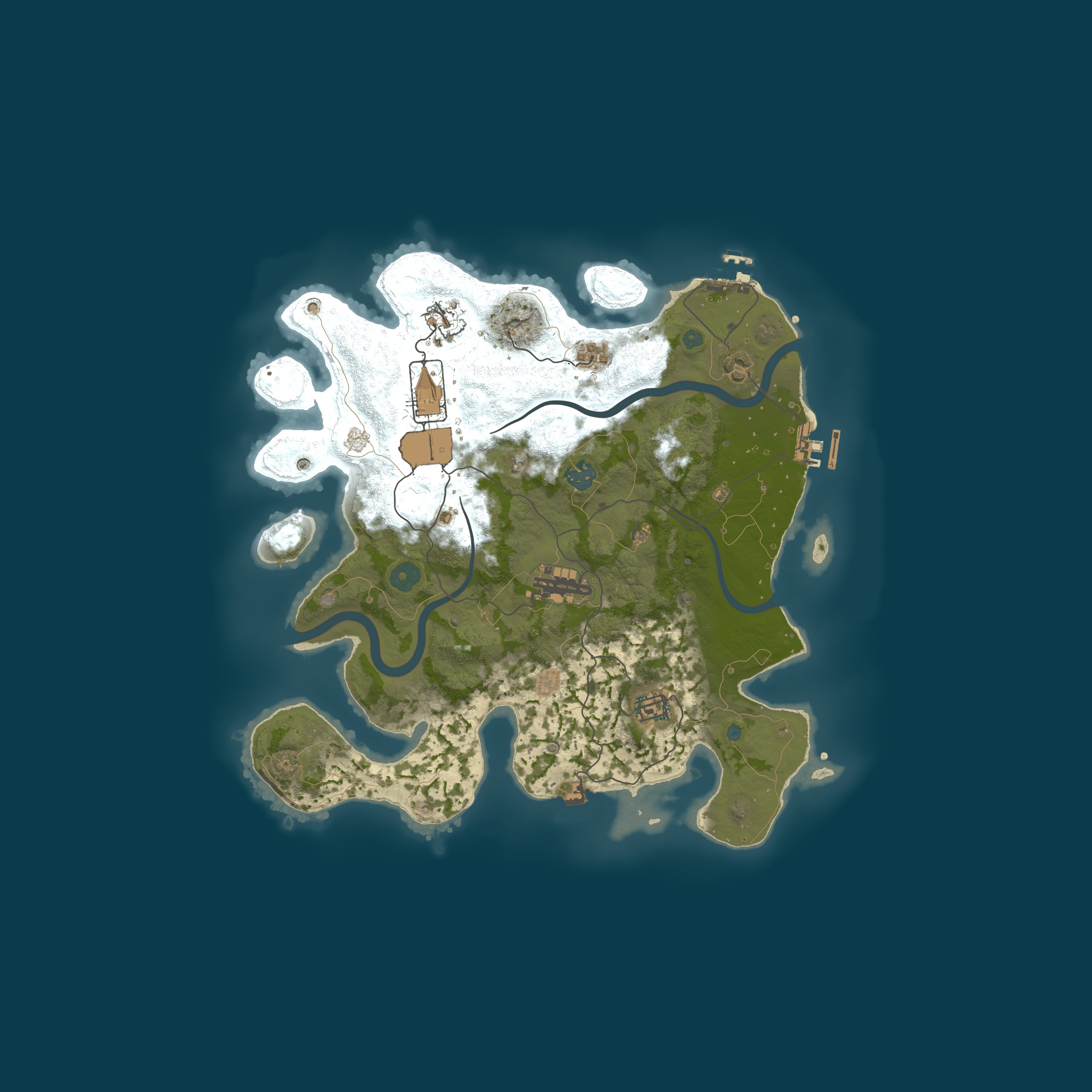 Map for #3 WIN-RUST | x1000000 | START SET | BATTLE | VEHICLE | FREE