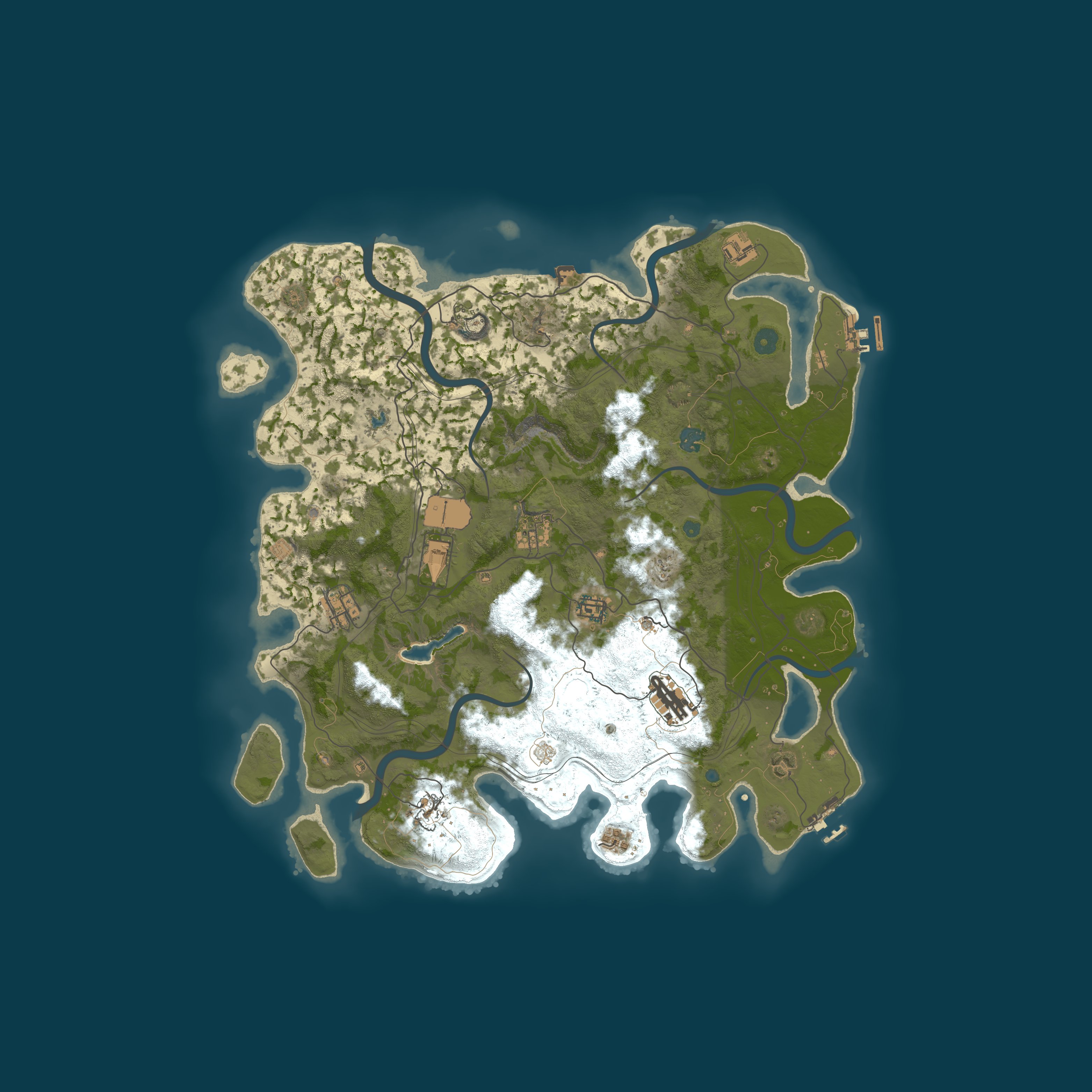 Map for 404 RUST SOLO/DUO | ПН | ДЛЯ НОВИЧКОВ 20.07