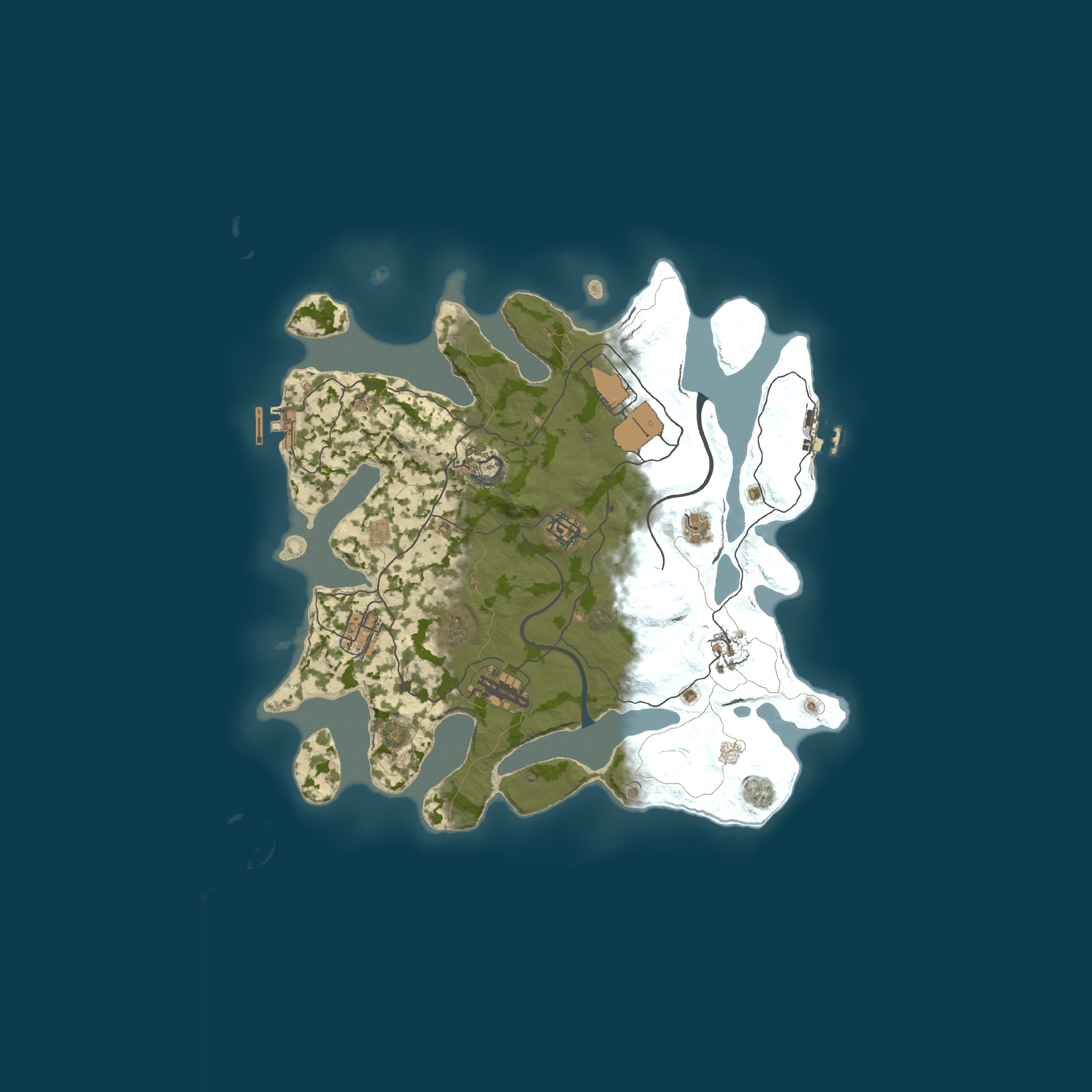 Map for AfterShock 10x | Kits | TP | Mymini | Fast Smelting
