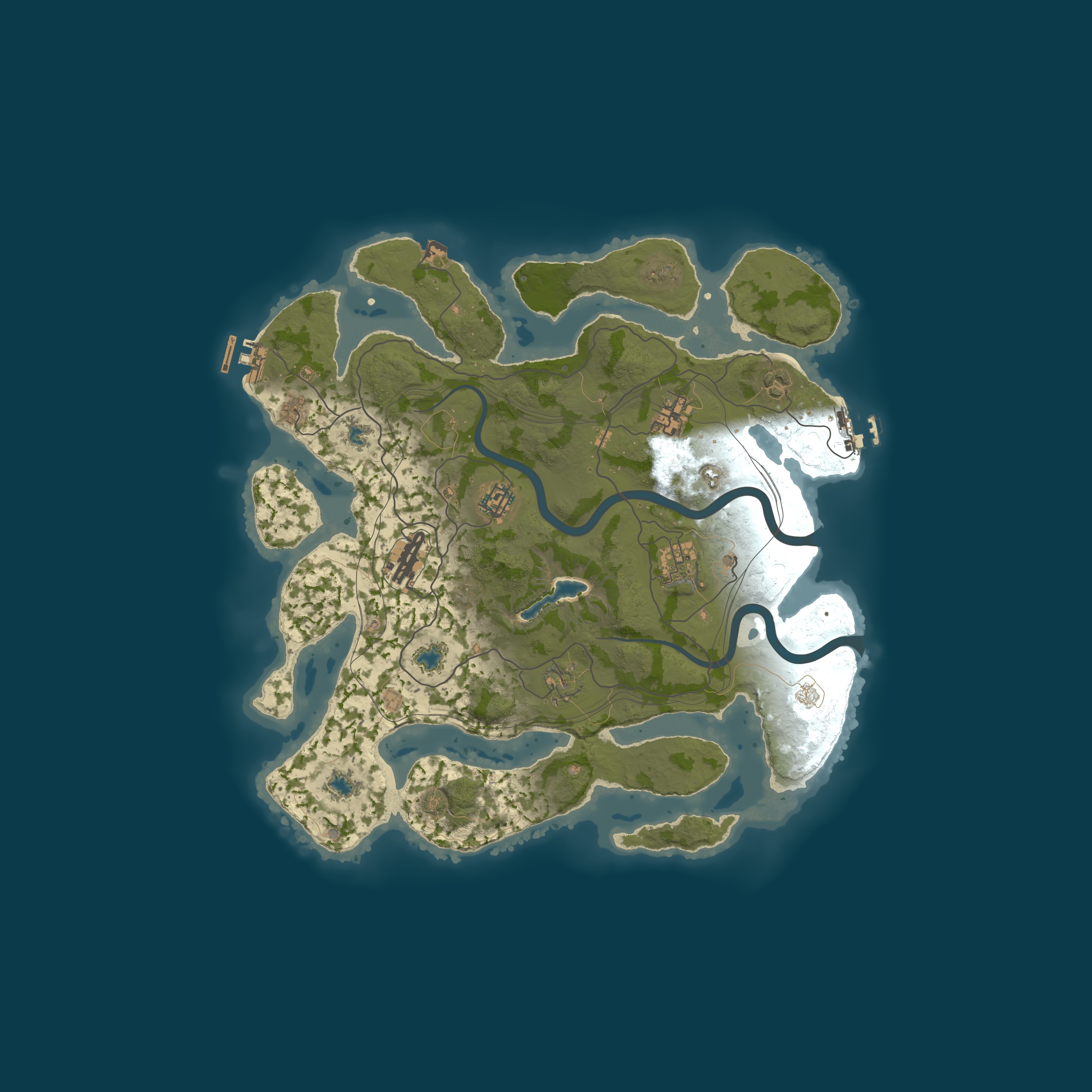 Map for WORKERS.GG US 5X Solo/Duo/Trio