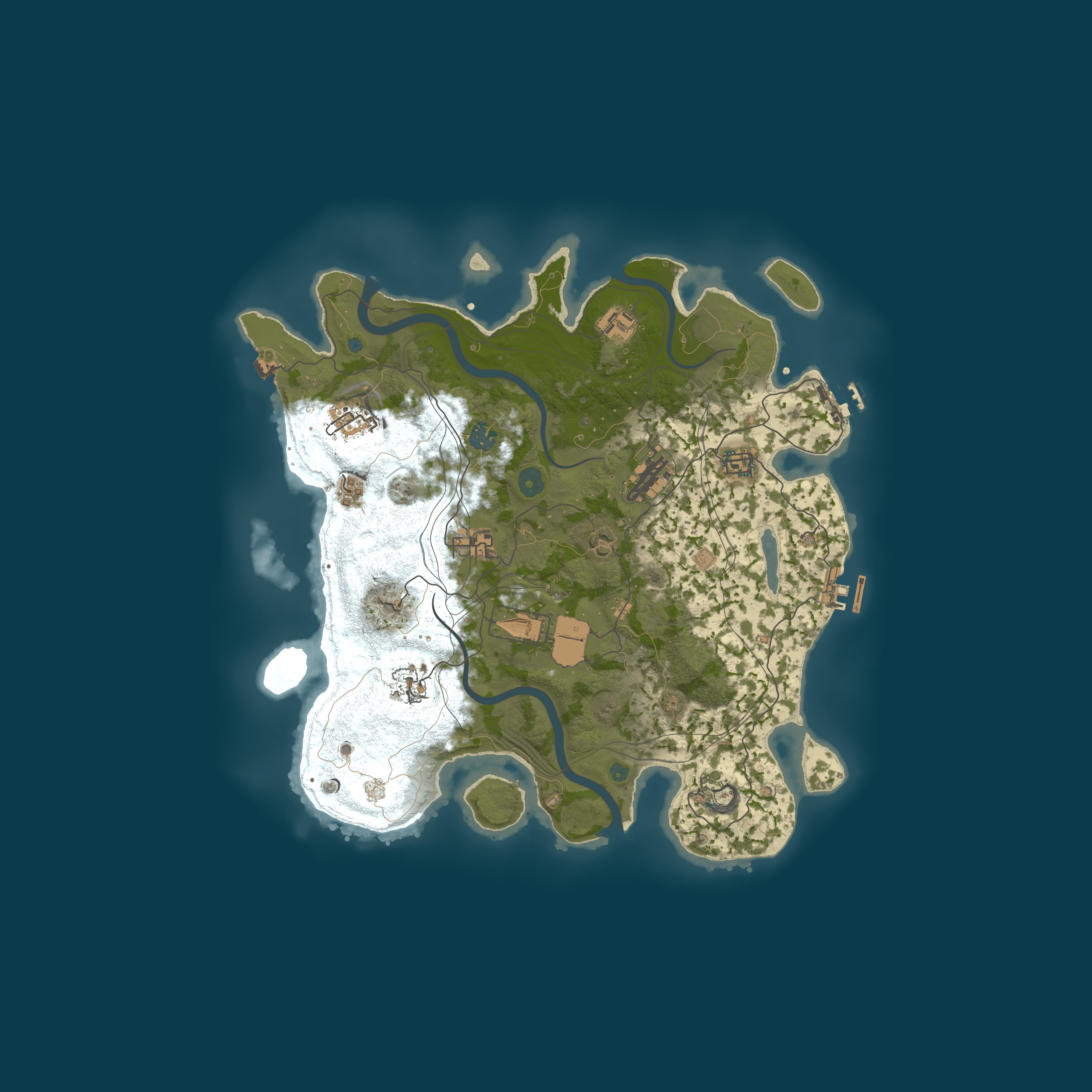 Rust map 3800/100