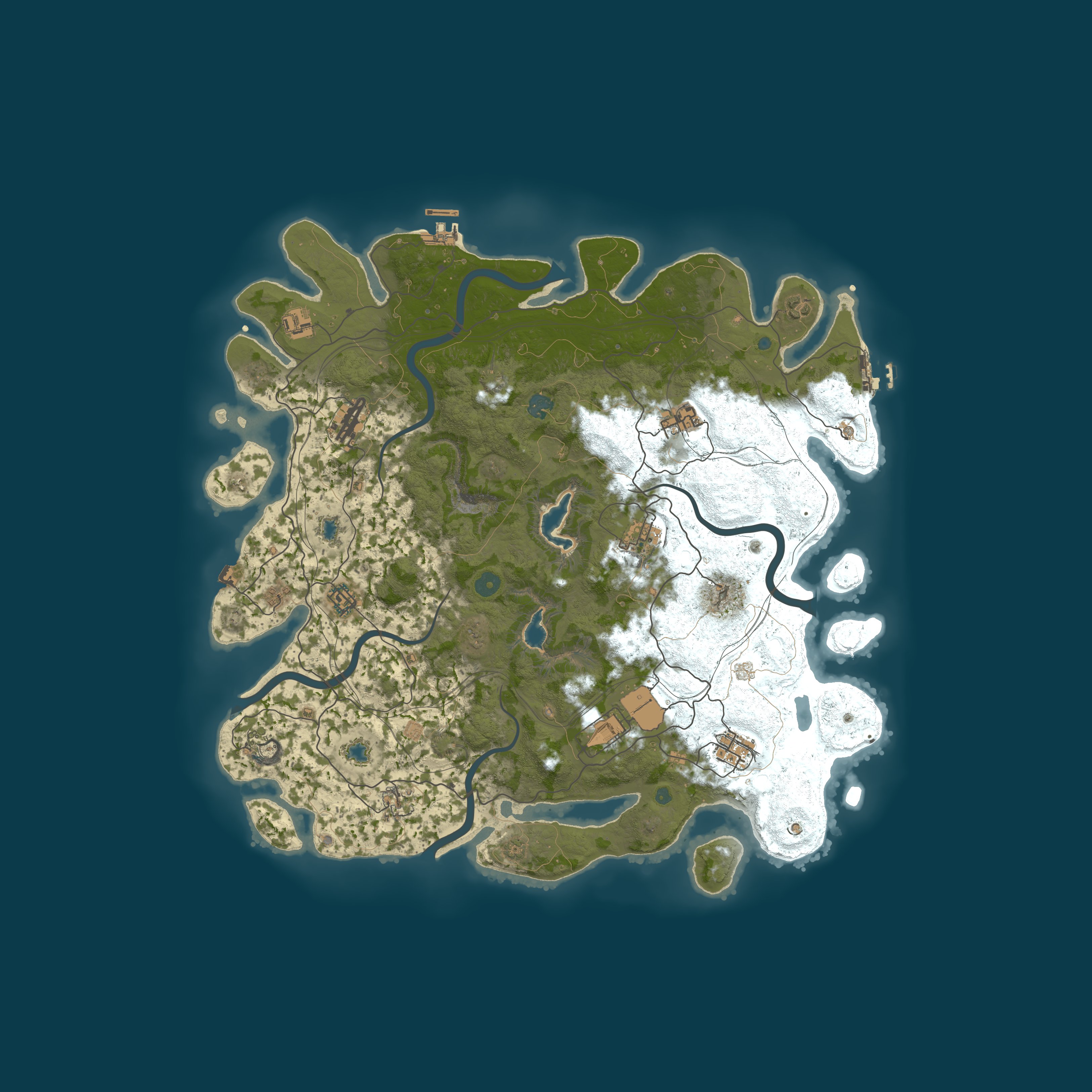 Map for Irish Rust