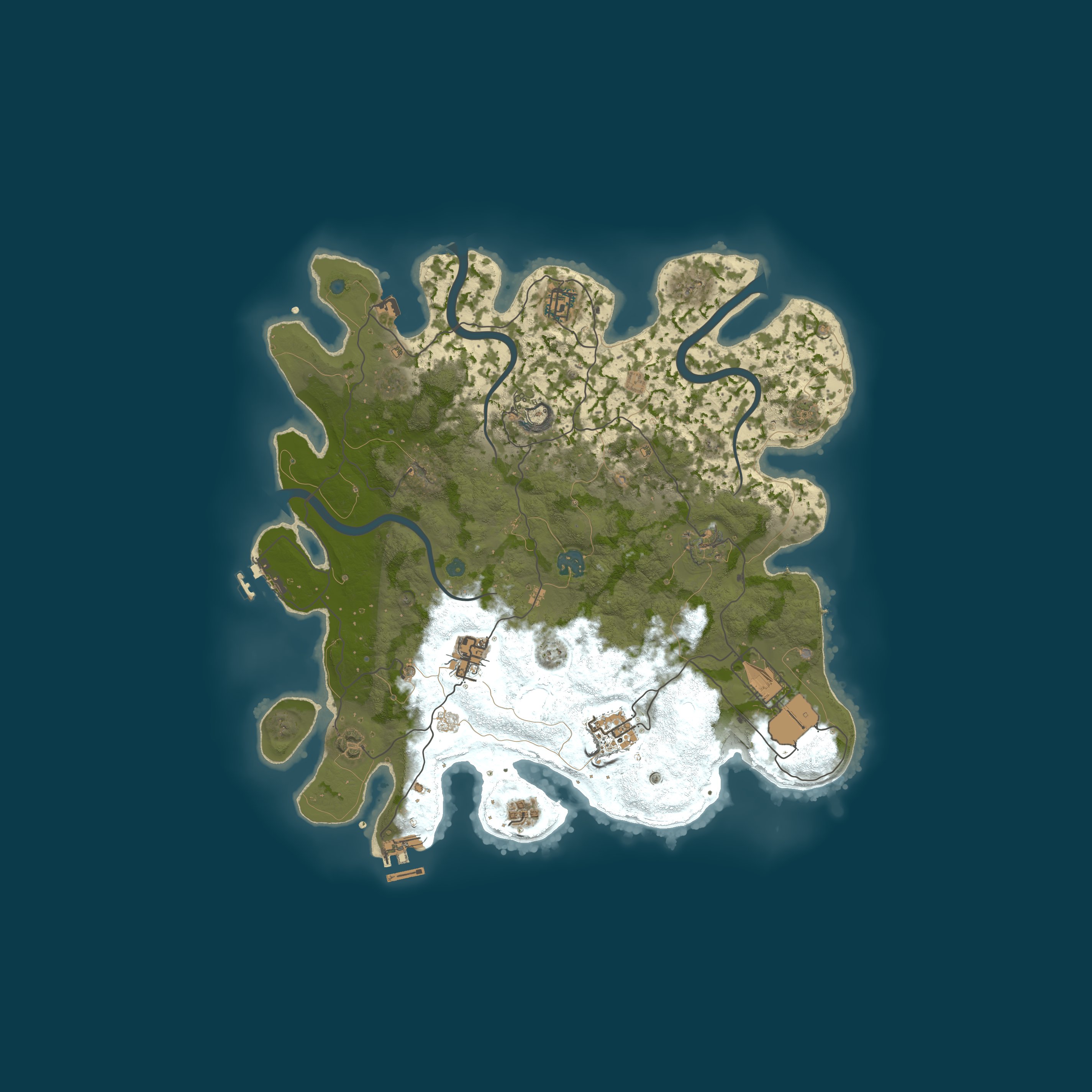 Map for Eternal Eclipse ZA | Solo/Duo/Trio/Quad 2x - Wiped 18/05