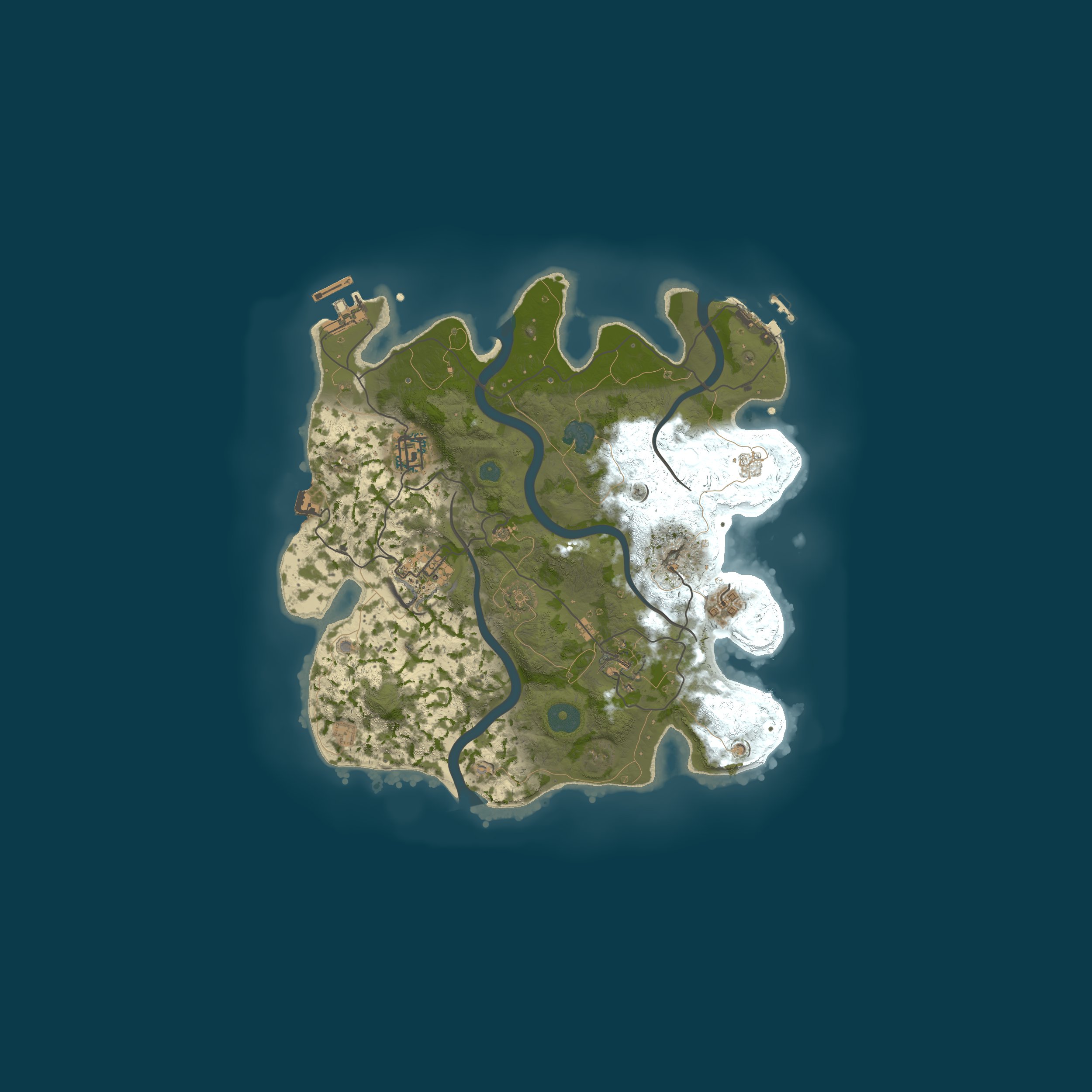 Карта сервера