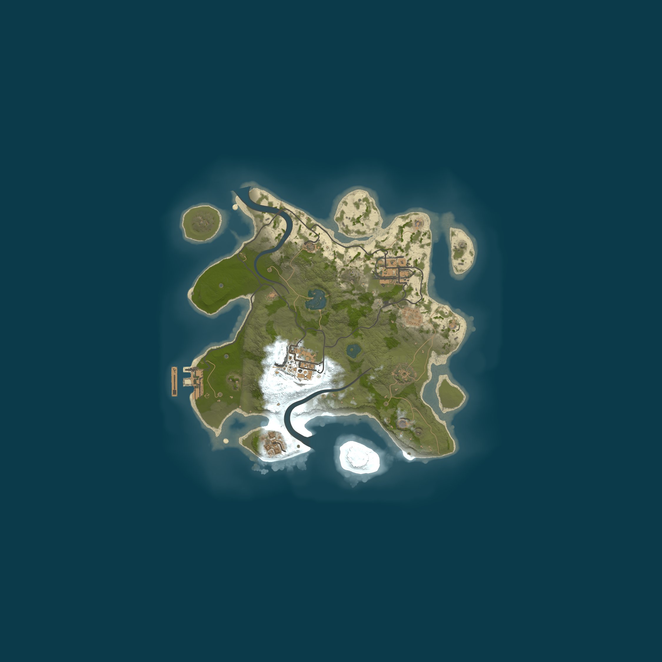 Map for My Untitled Rust Server