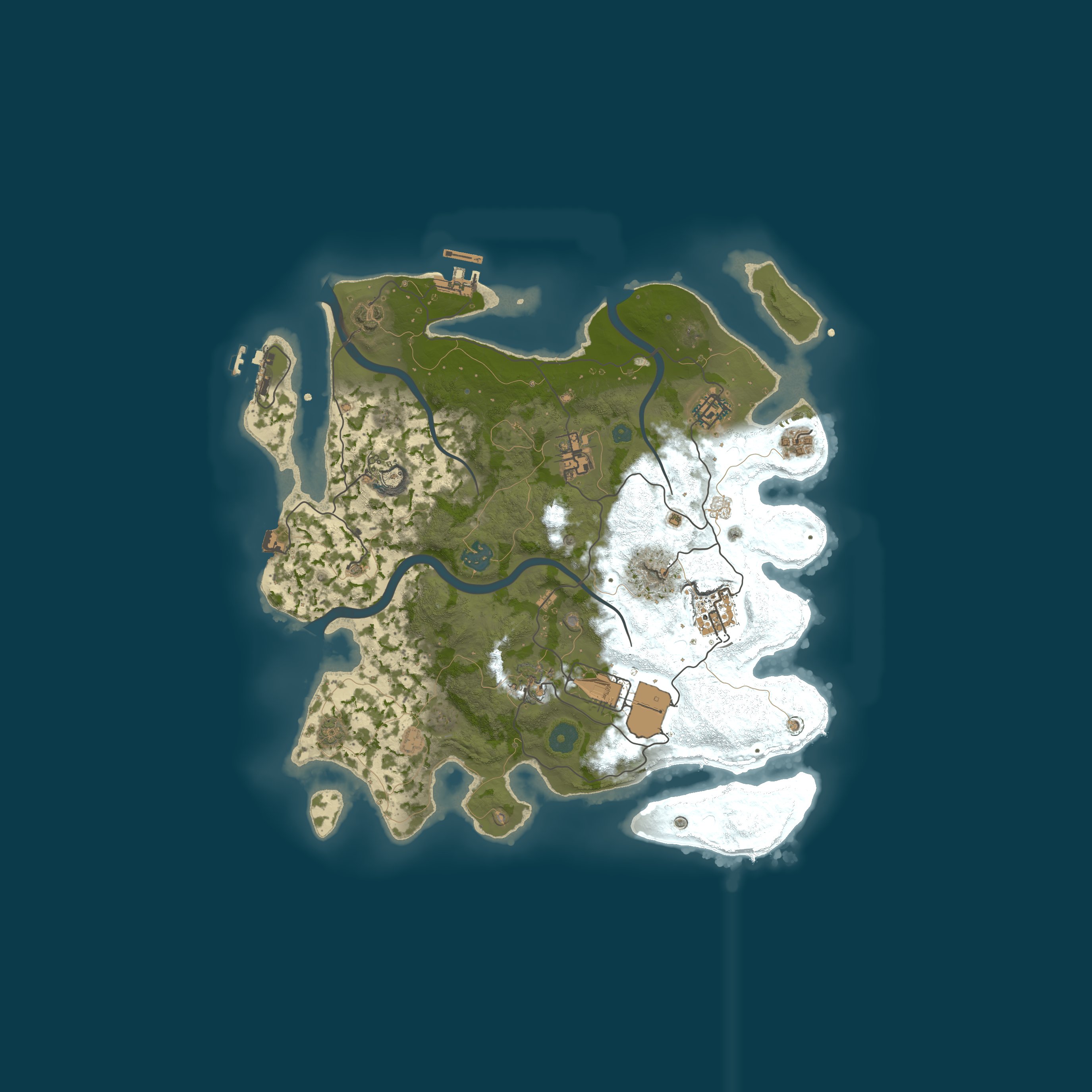 Map for [SEA] Malaysia Noobie Rust [Weekly] [Vanilla]