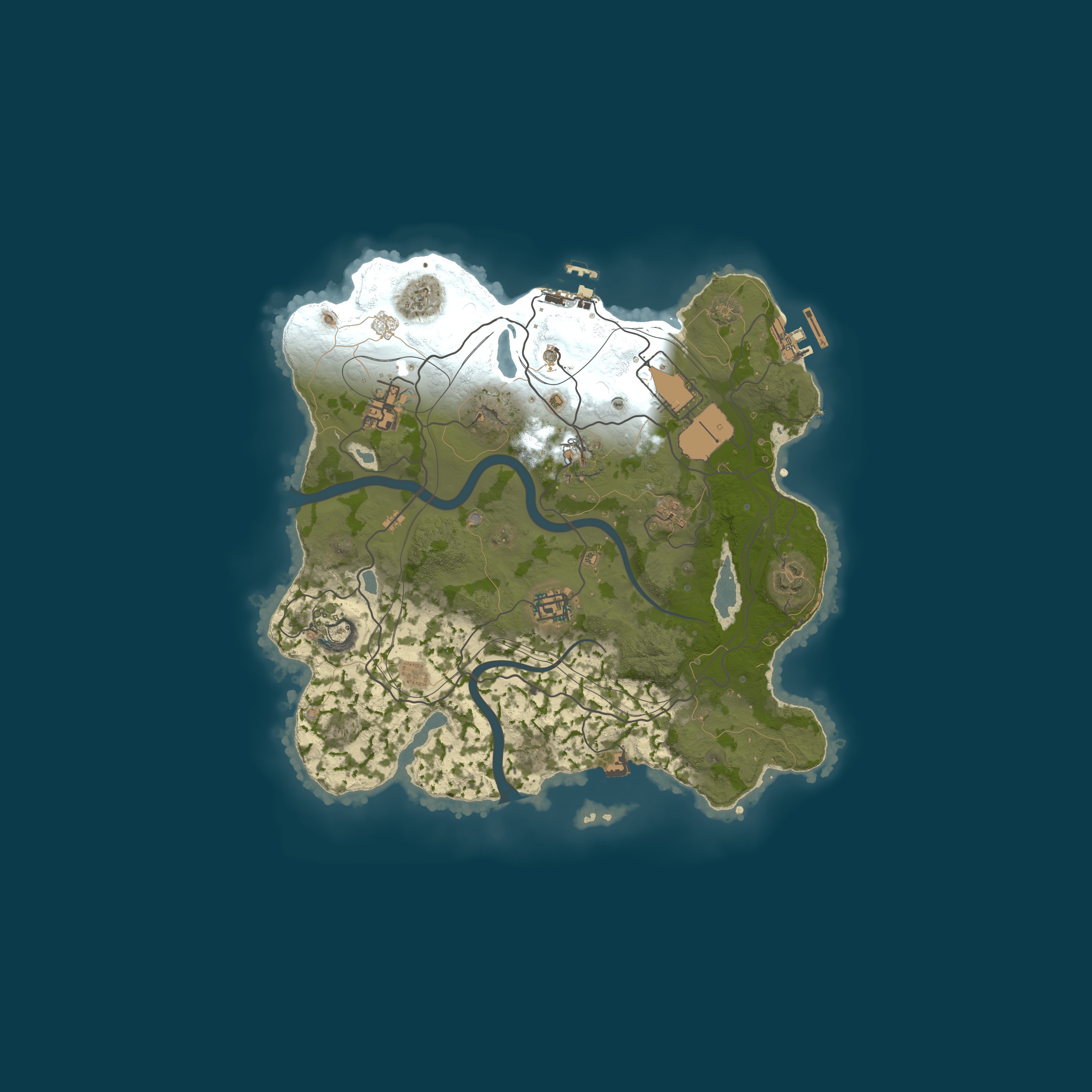 Карта сервера