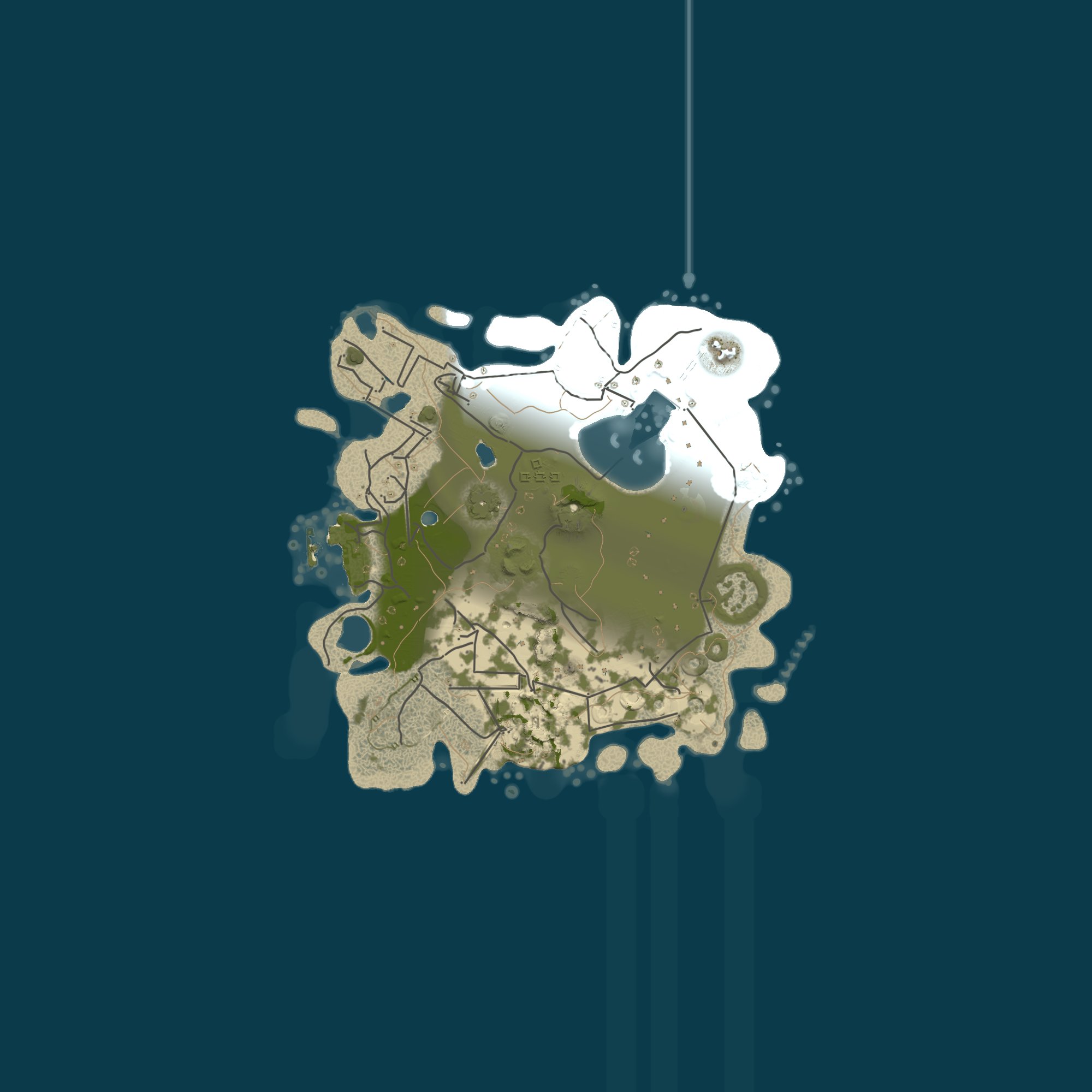 Map for Rust German PvE for Beginner only