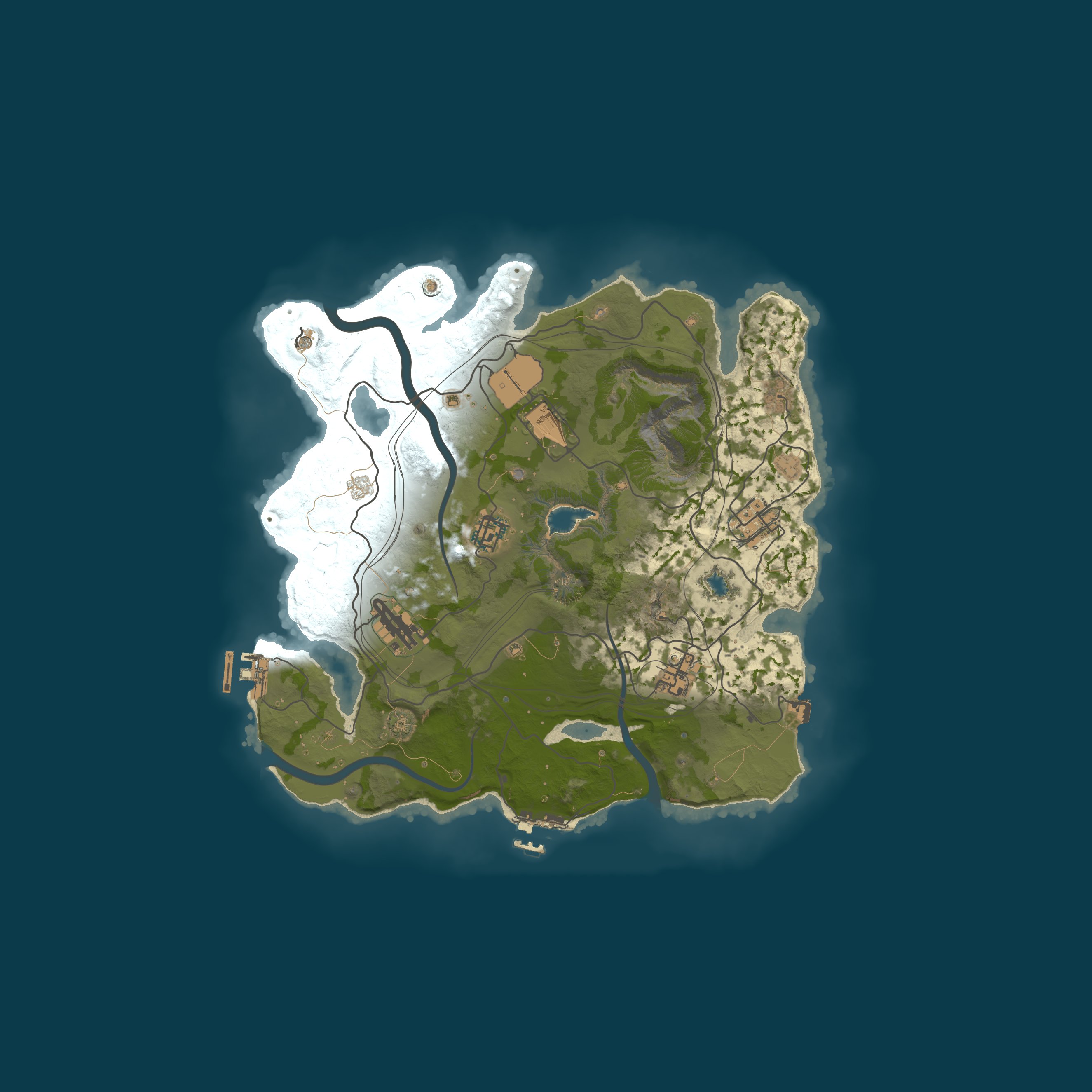 Rust map 3300/1337
