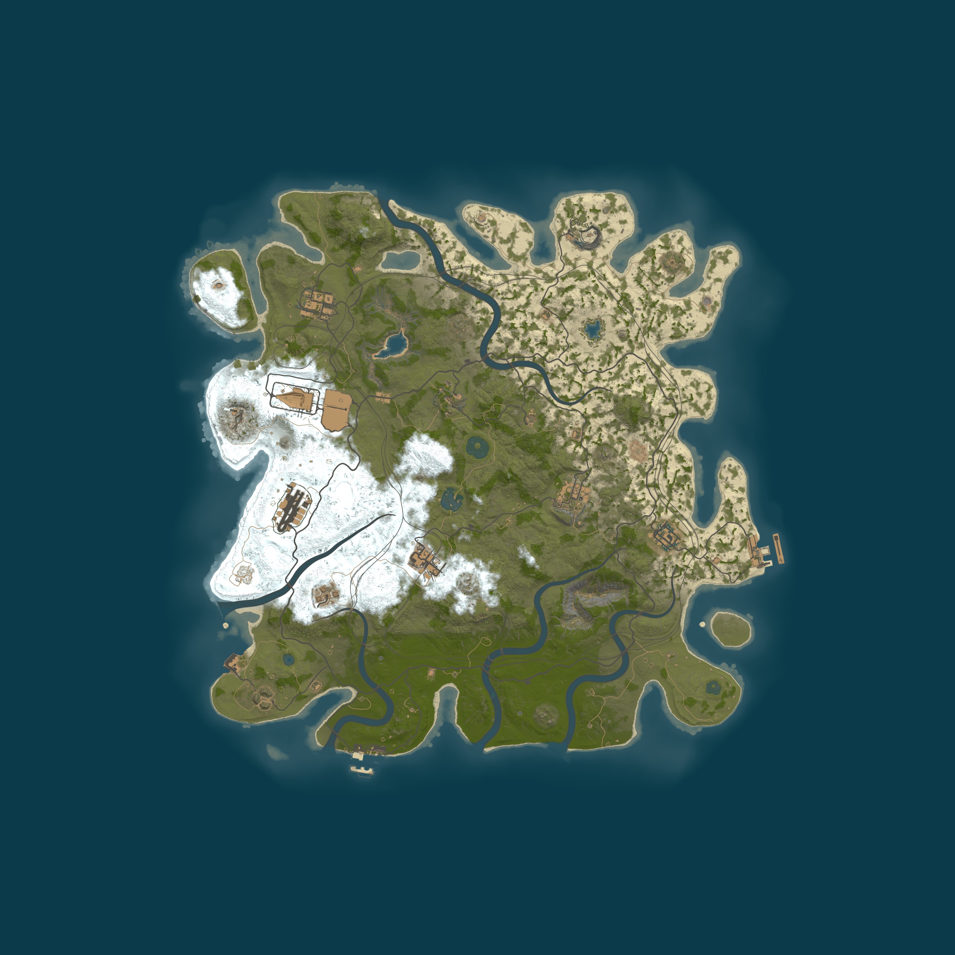 Map for SCRAP ZONE | НЕТ ОФФЛАЙН РЕЙДОВ
