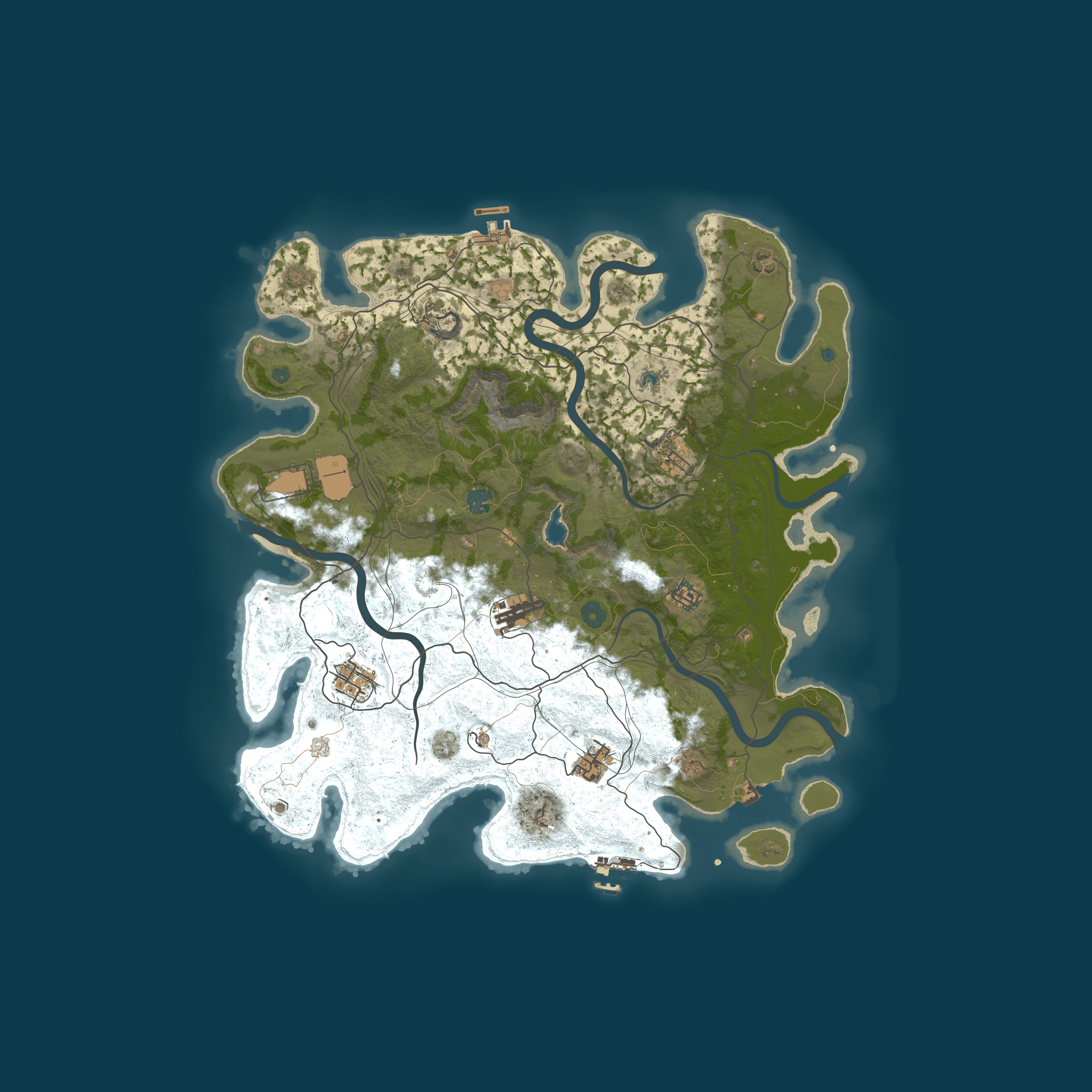 Карта сервера