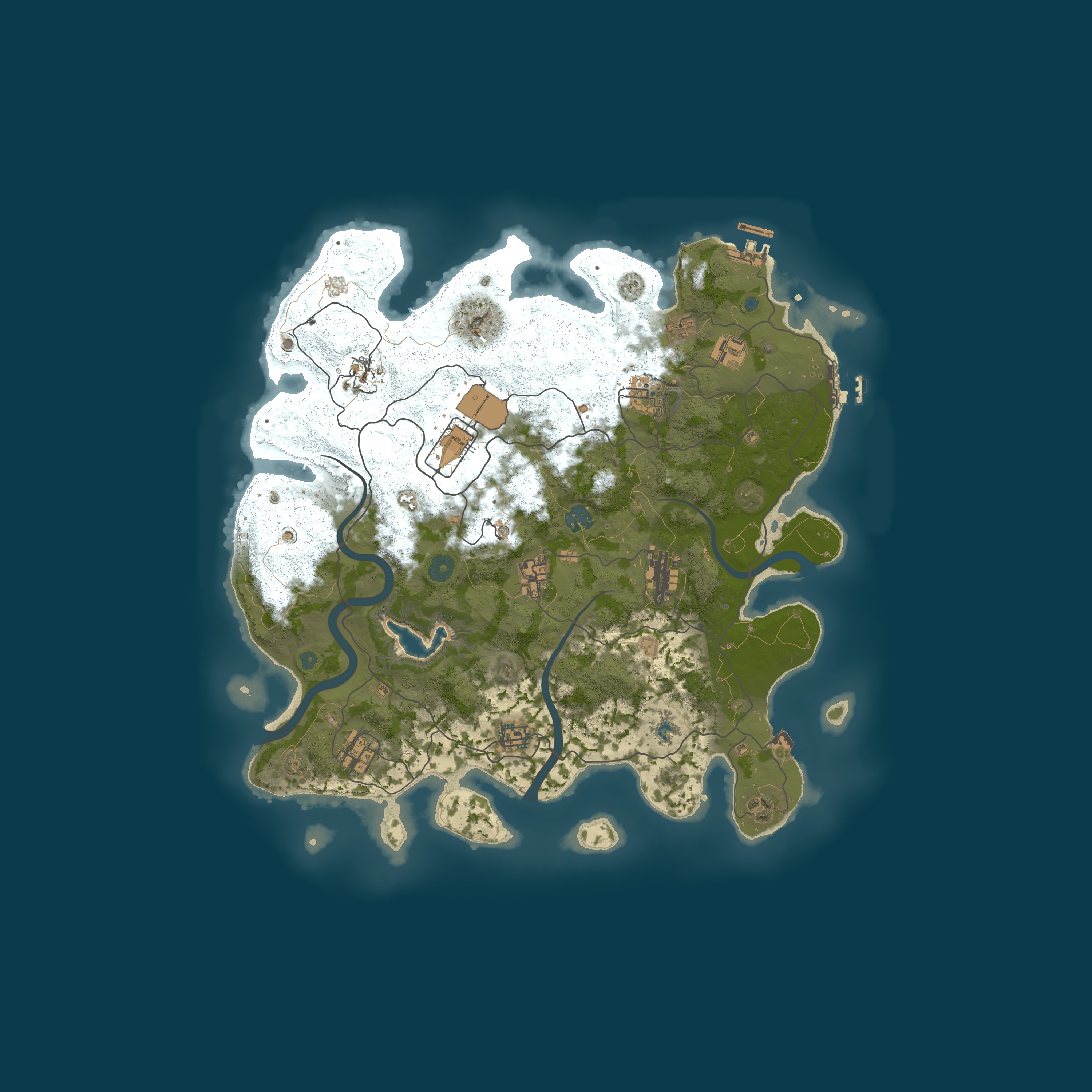 Map for Классика Раста#3|Для новичков|X1|10.08